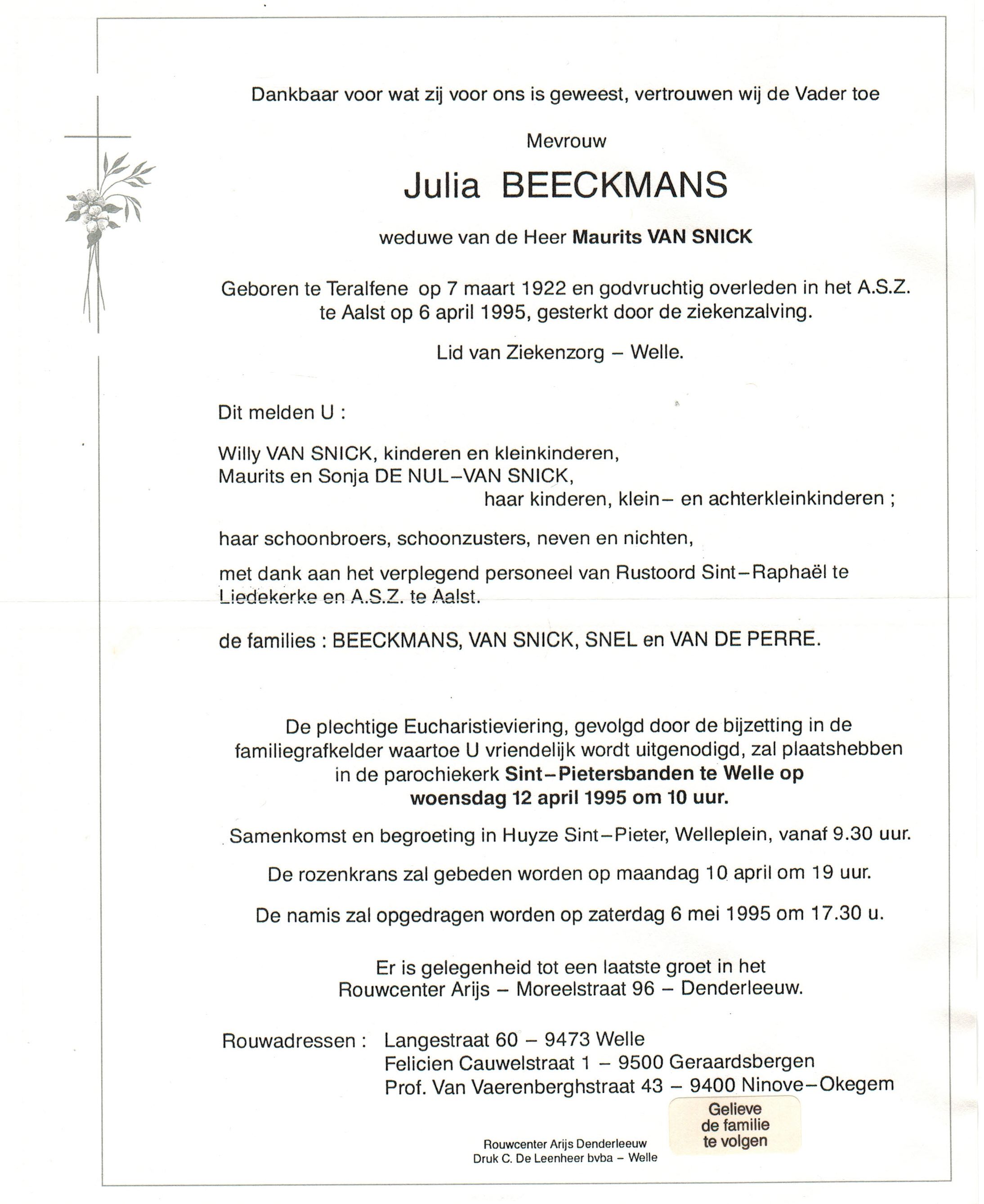 Beeckmans Julia 