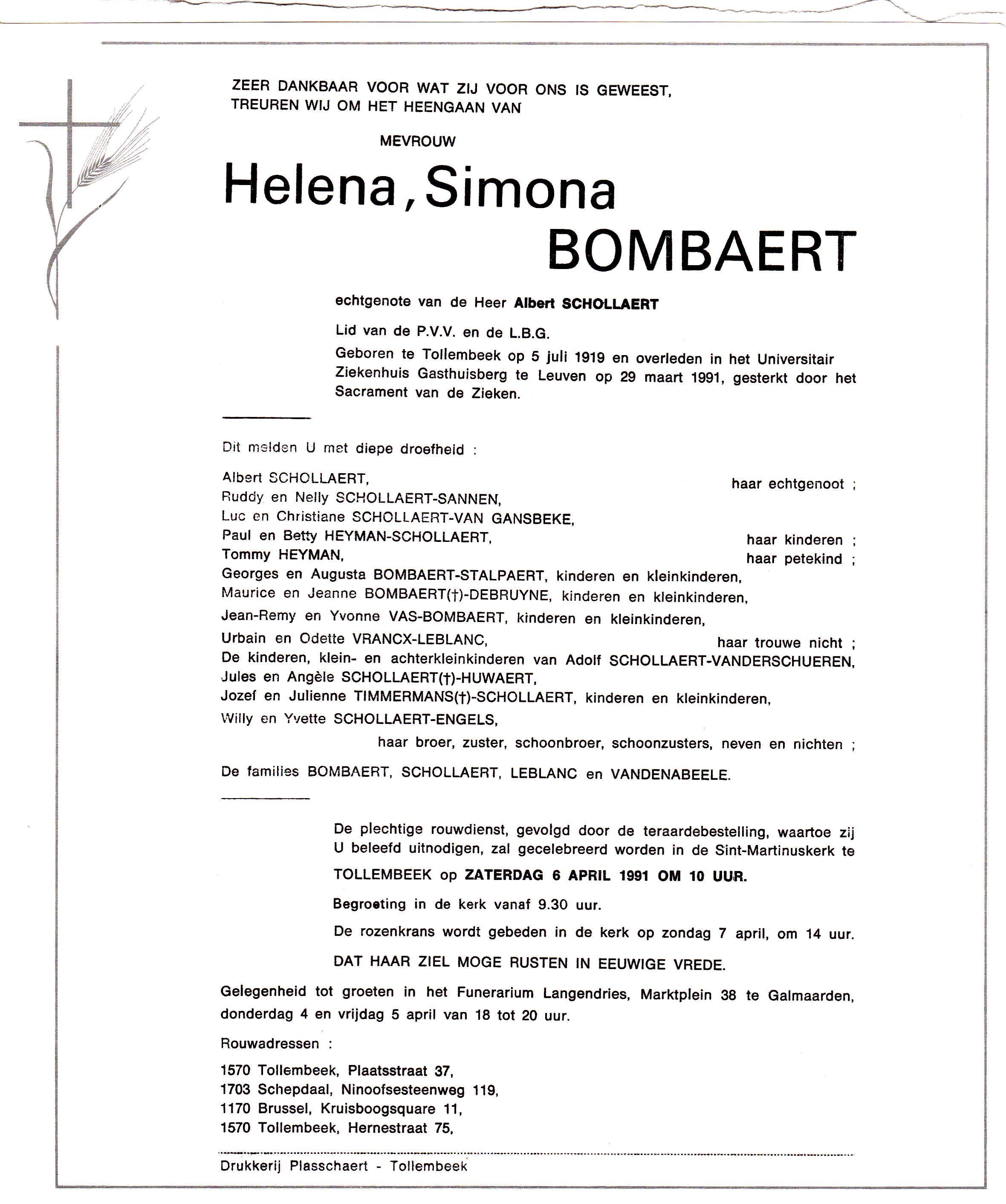 Bombaert Helena Simona  