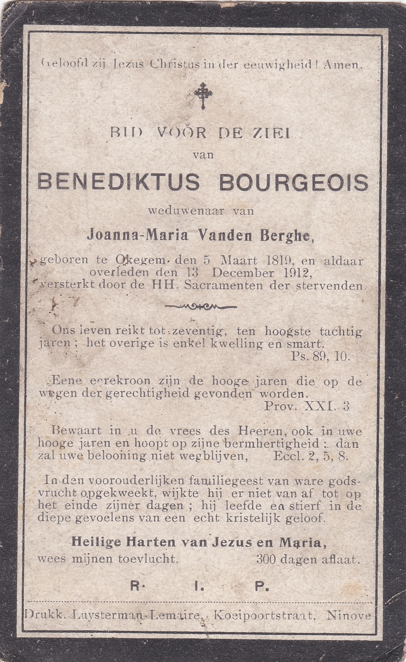Bourgeois Benediktus
