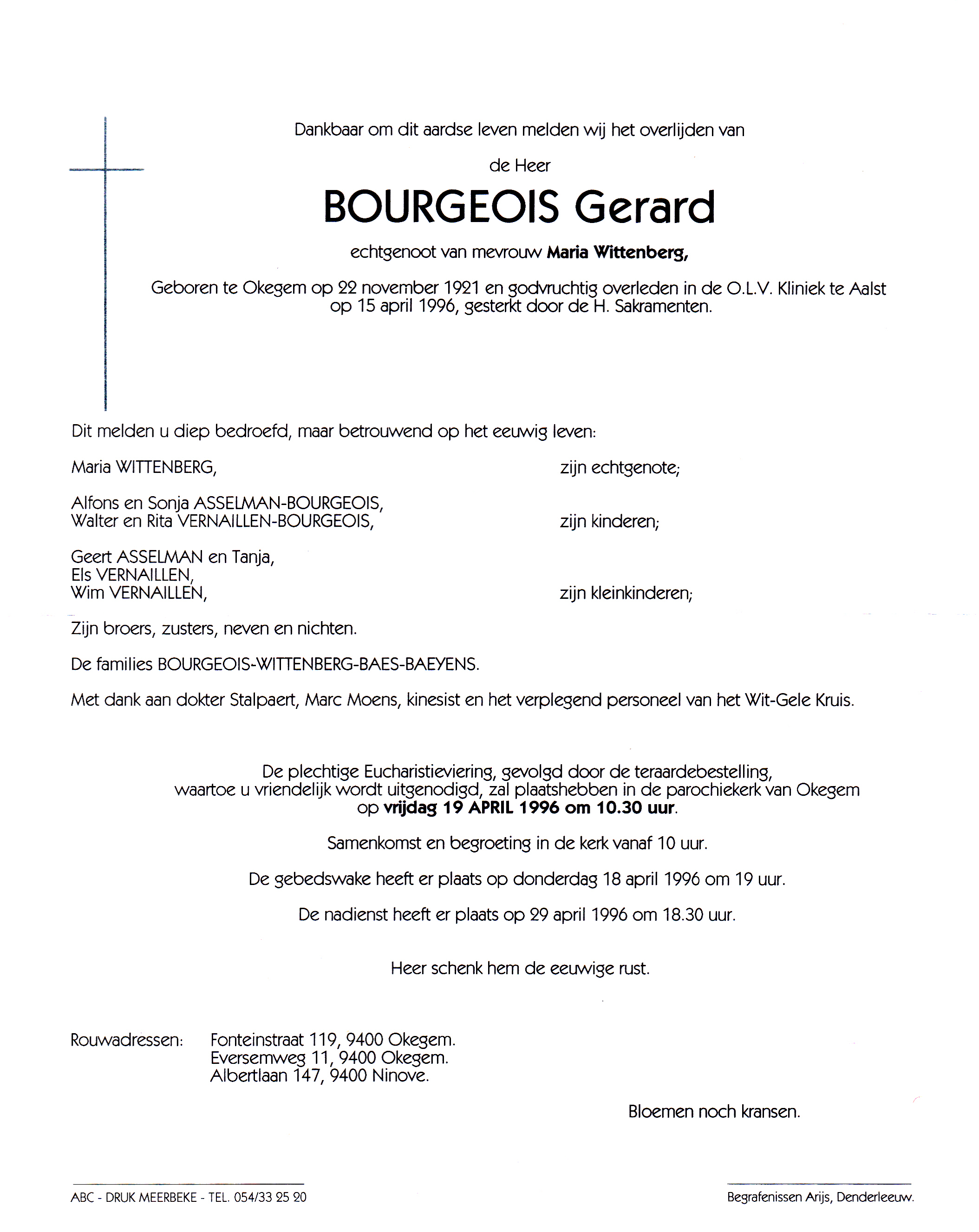 Bourgeois Gerard 