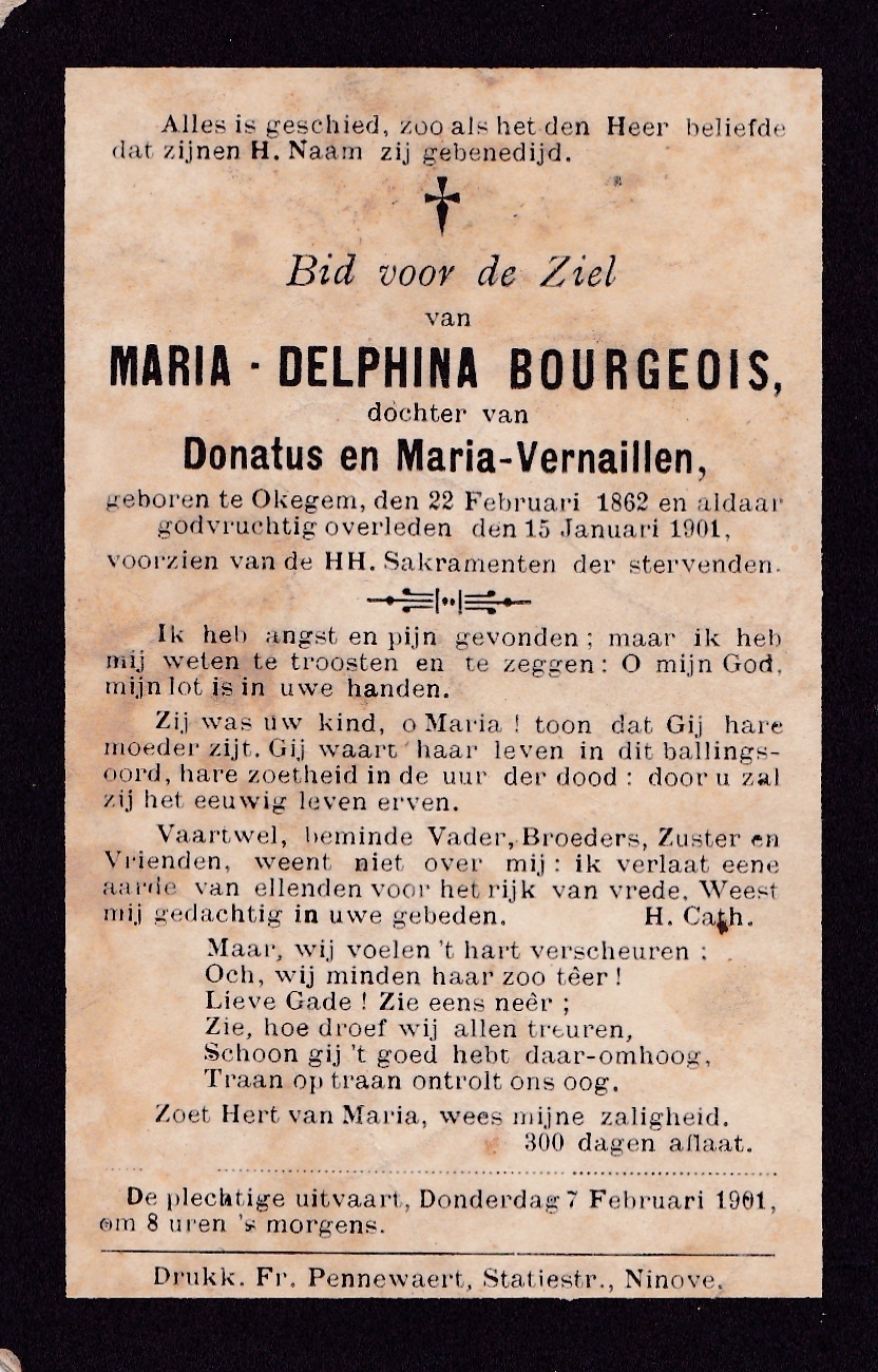 Bourgeois Maria Delphina