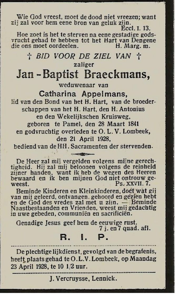 Braeckmans Jan-Baptist