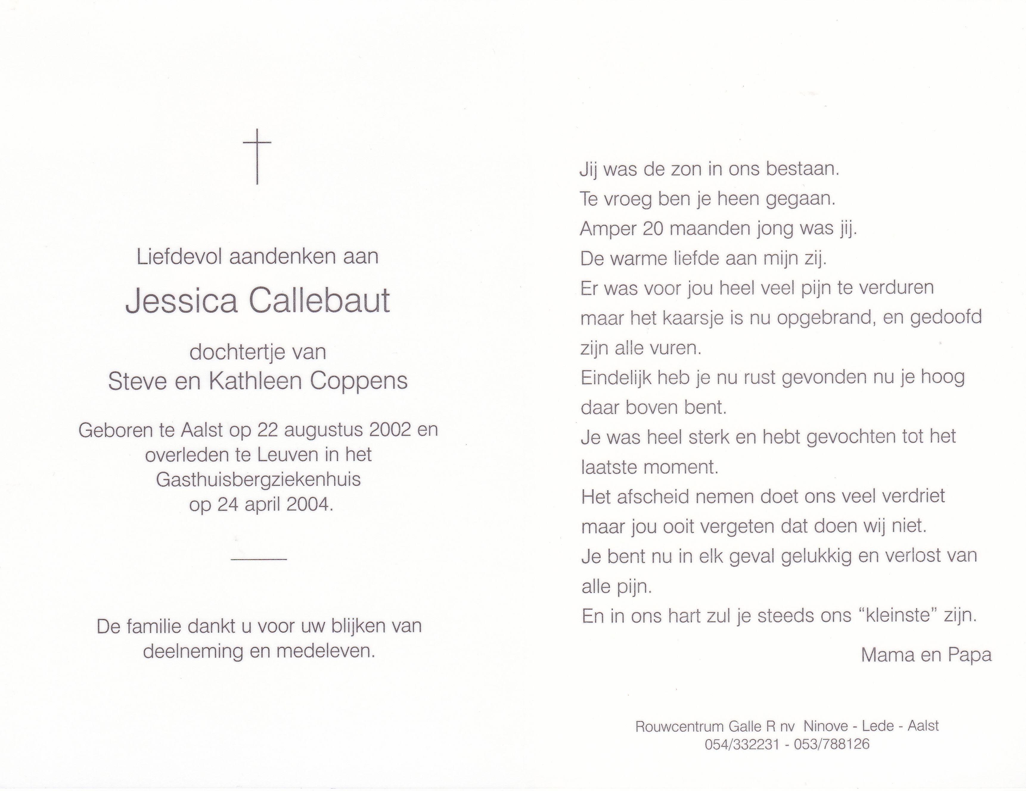 Callebaut Jessica