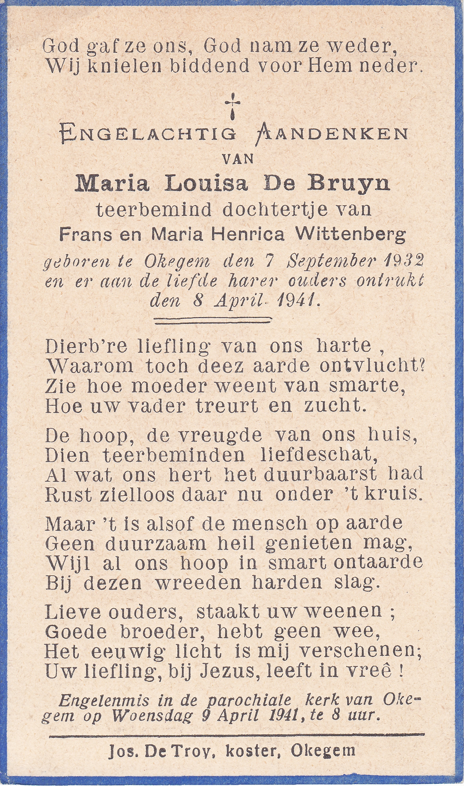 De Bruyn Maria Louisa