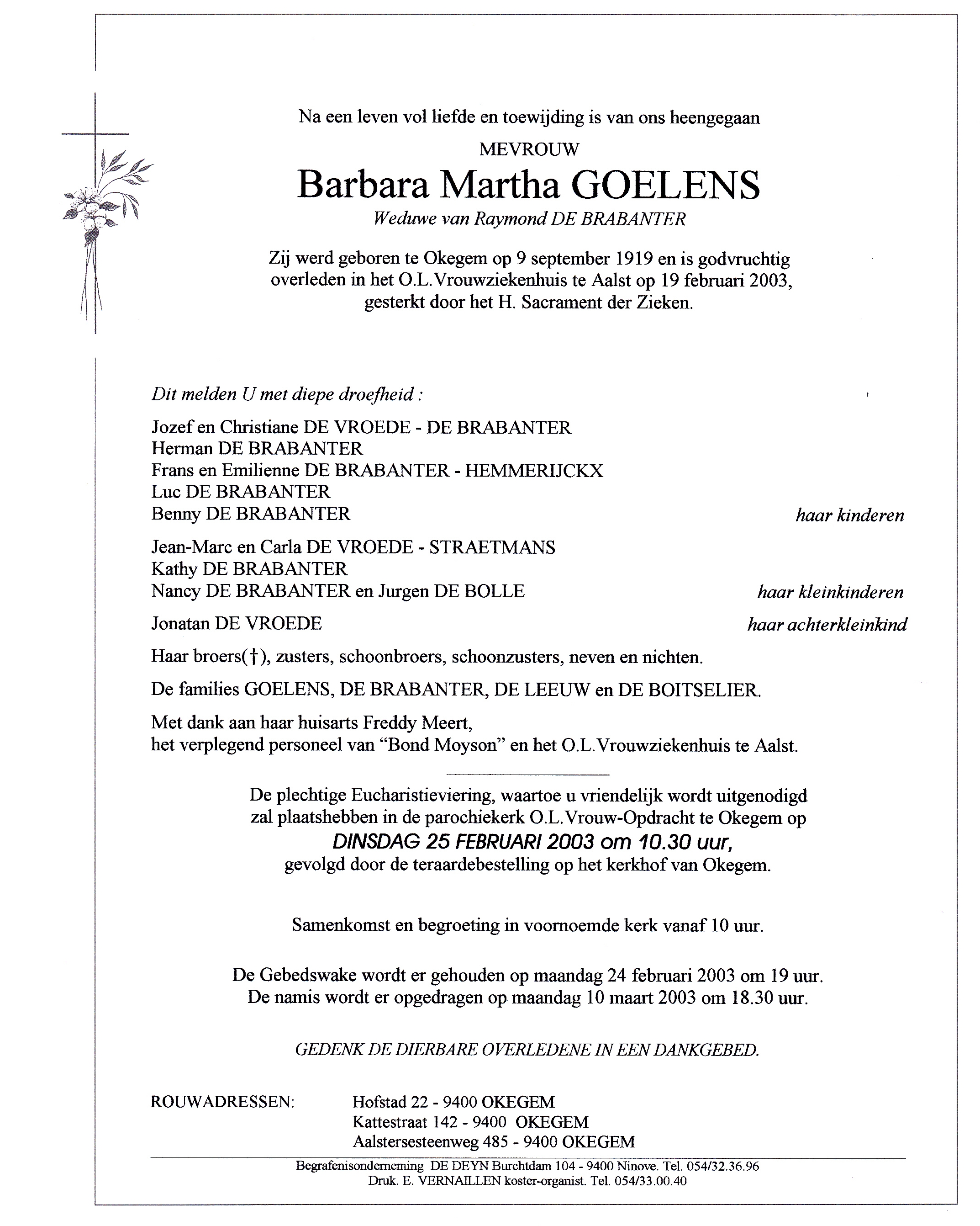 Goelens Barbara Martha   