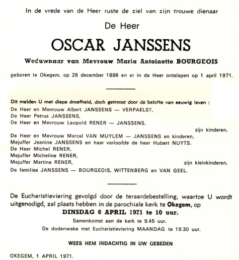 Janssens Oscar   