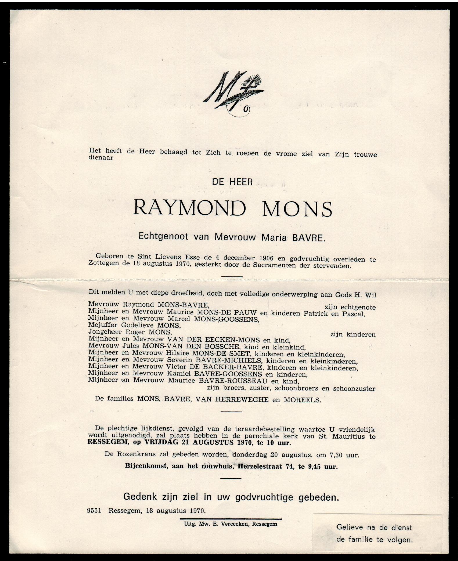 Mons Raymond