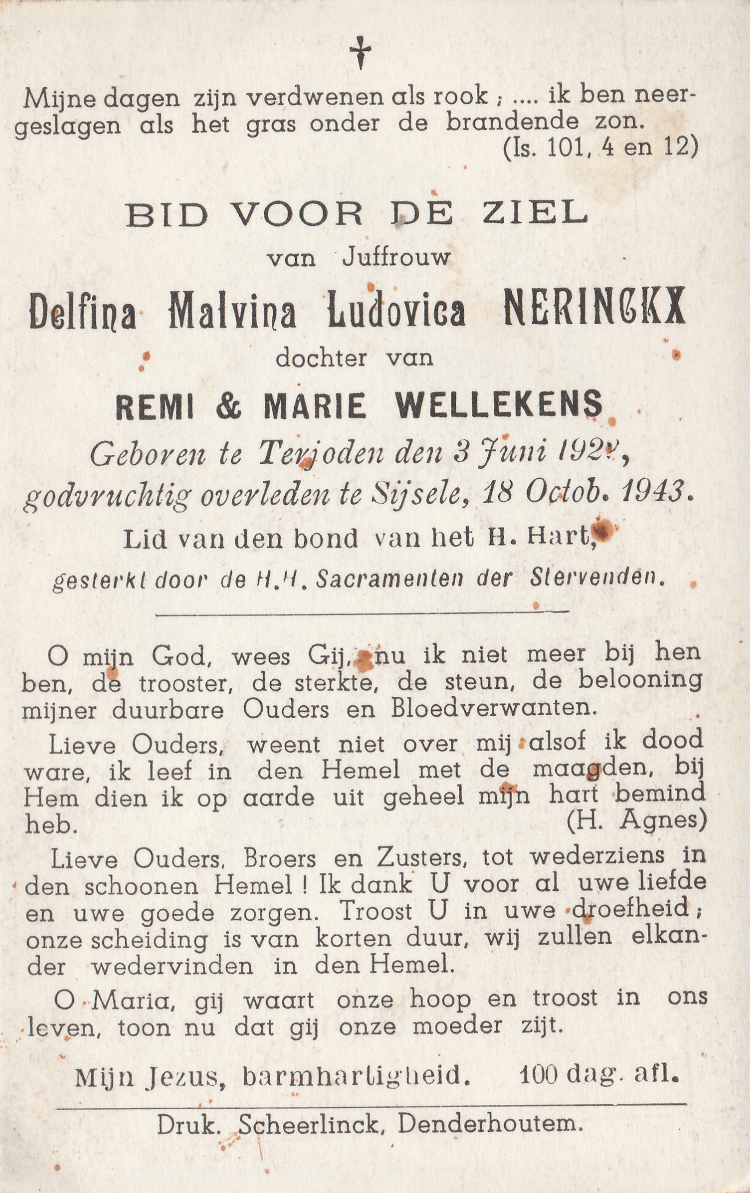 Nerinckx Delfina Malvina Ludovica