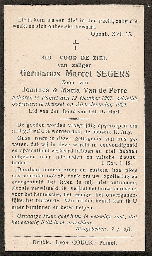 Segers Germanus Marcel