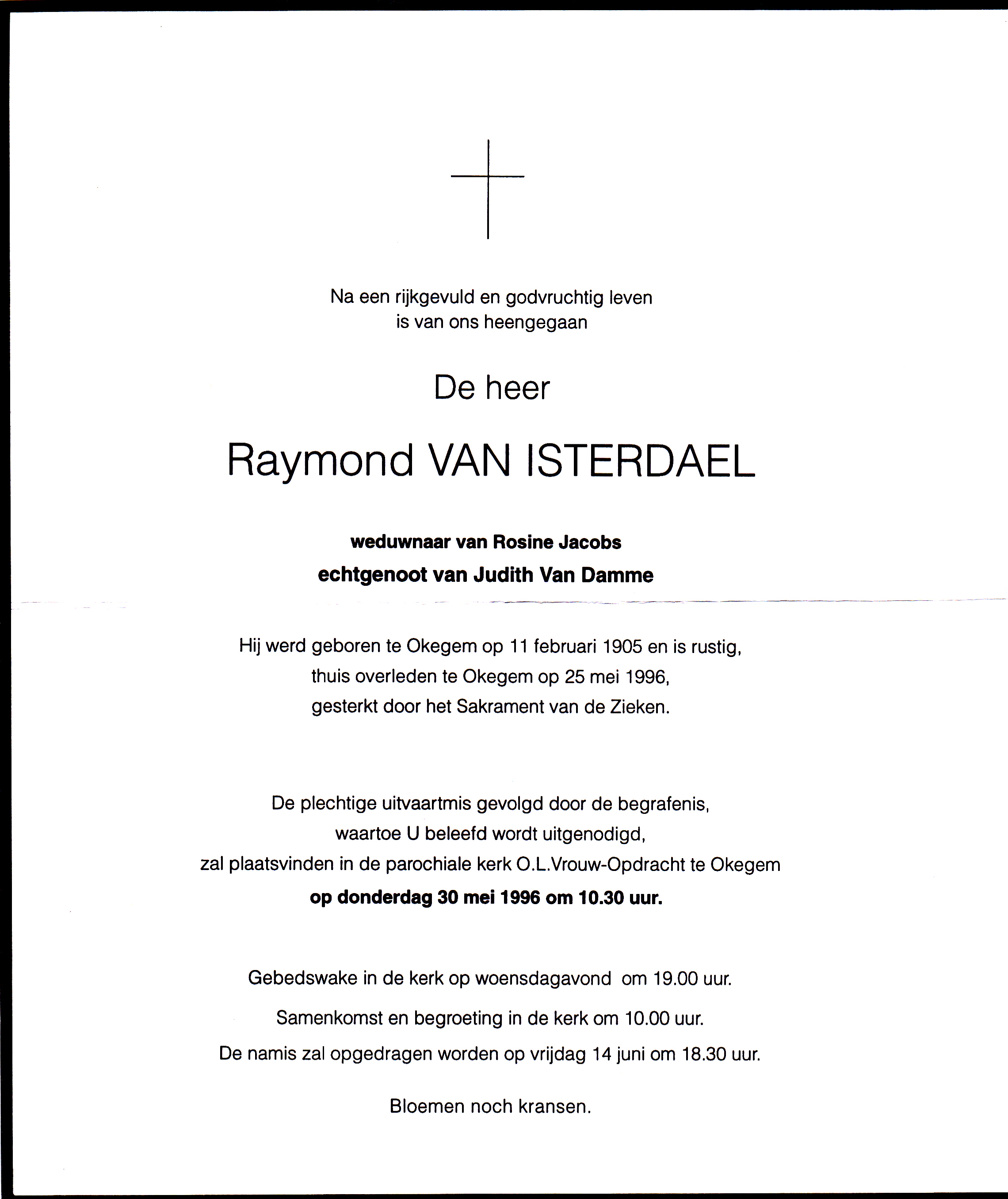 Van Isterdael Raymond   