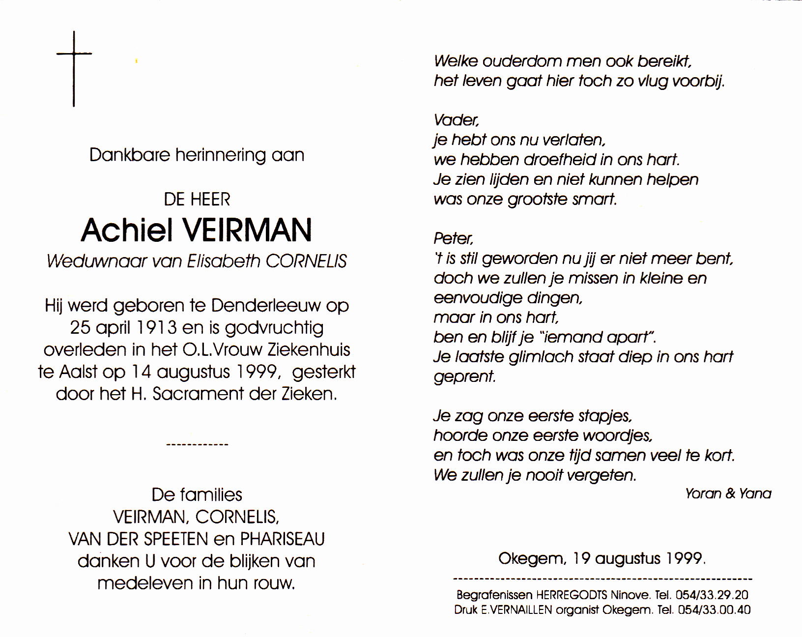 Veirman Achiel