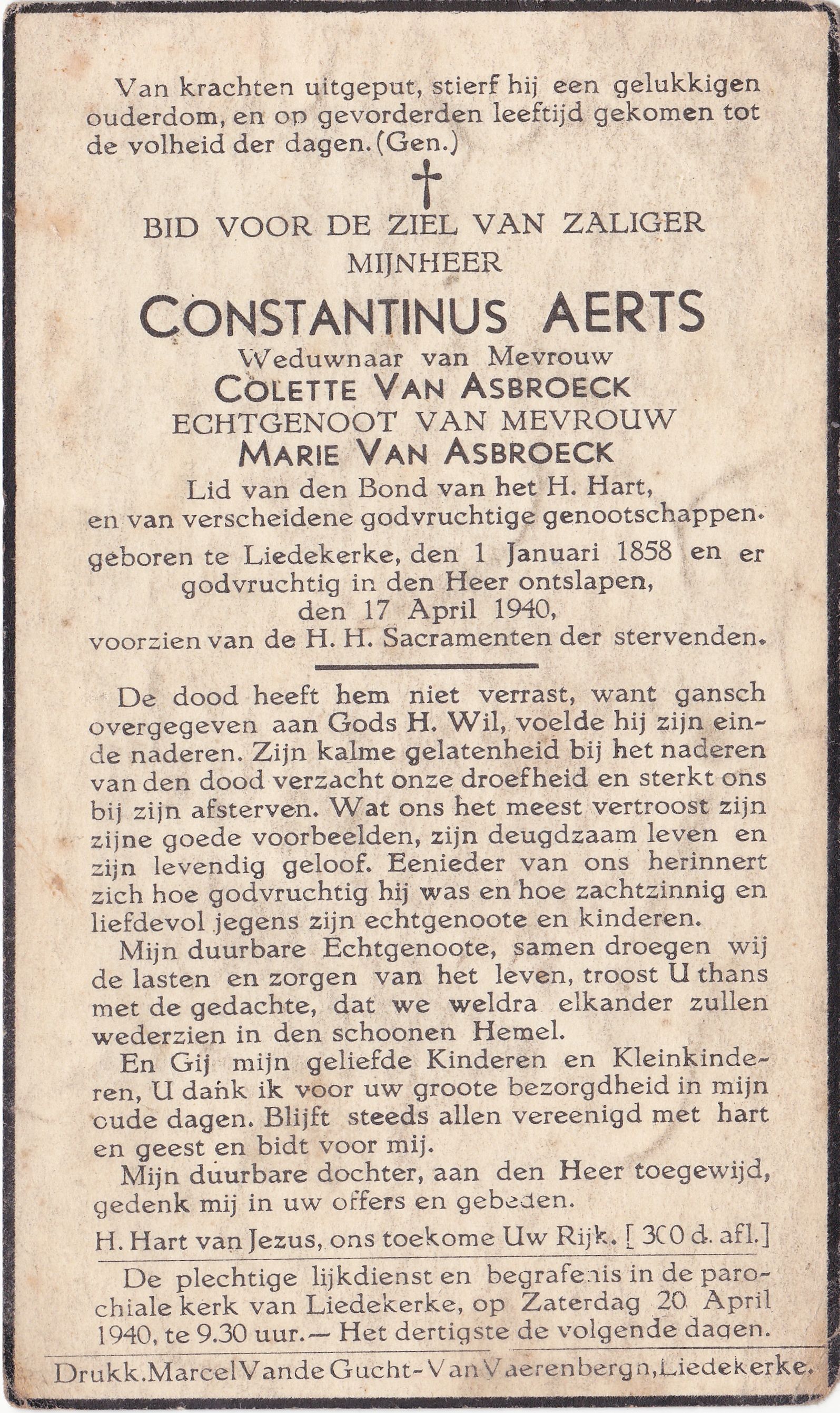 Aerts Constantinus