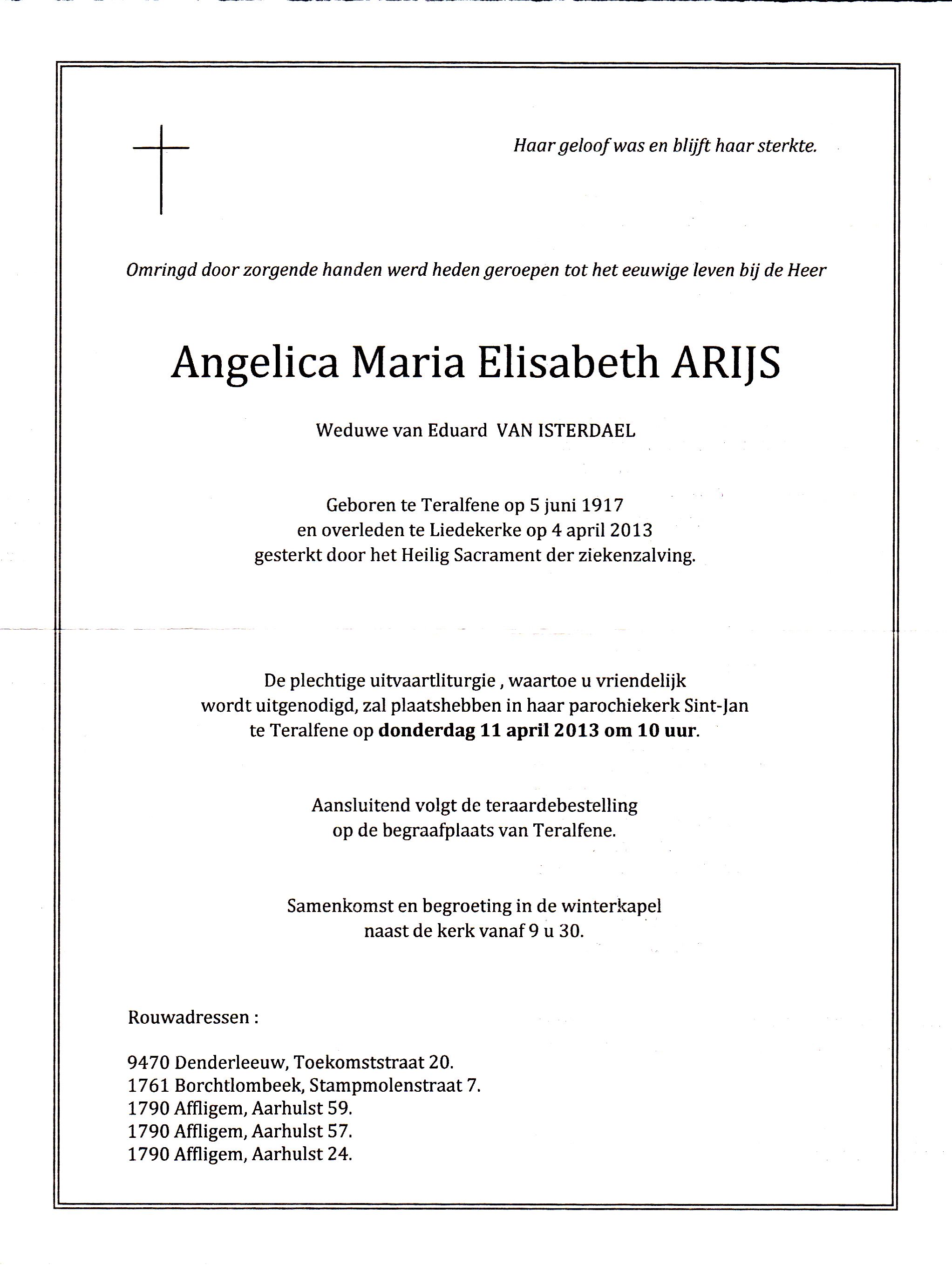 Arijs Angelica Maria Elisabeth 