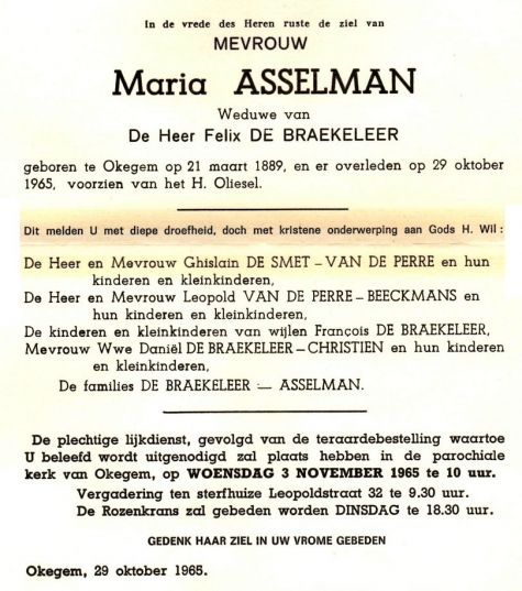 Asselman Maria   