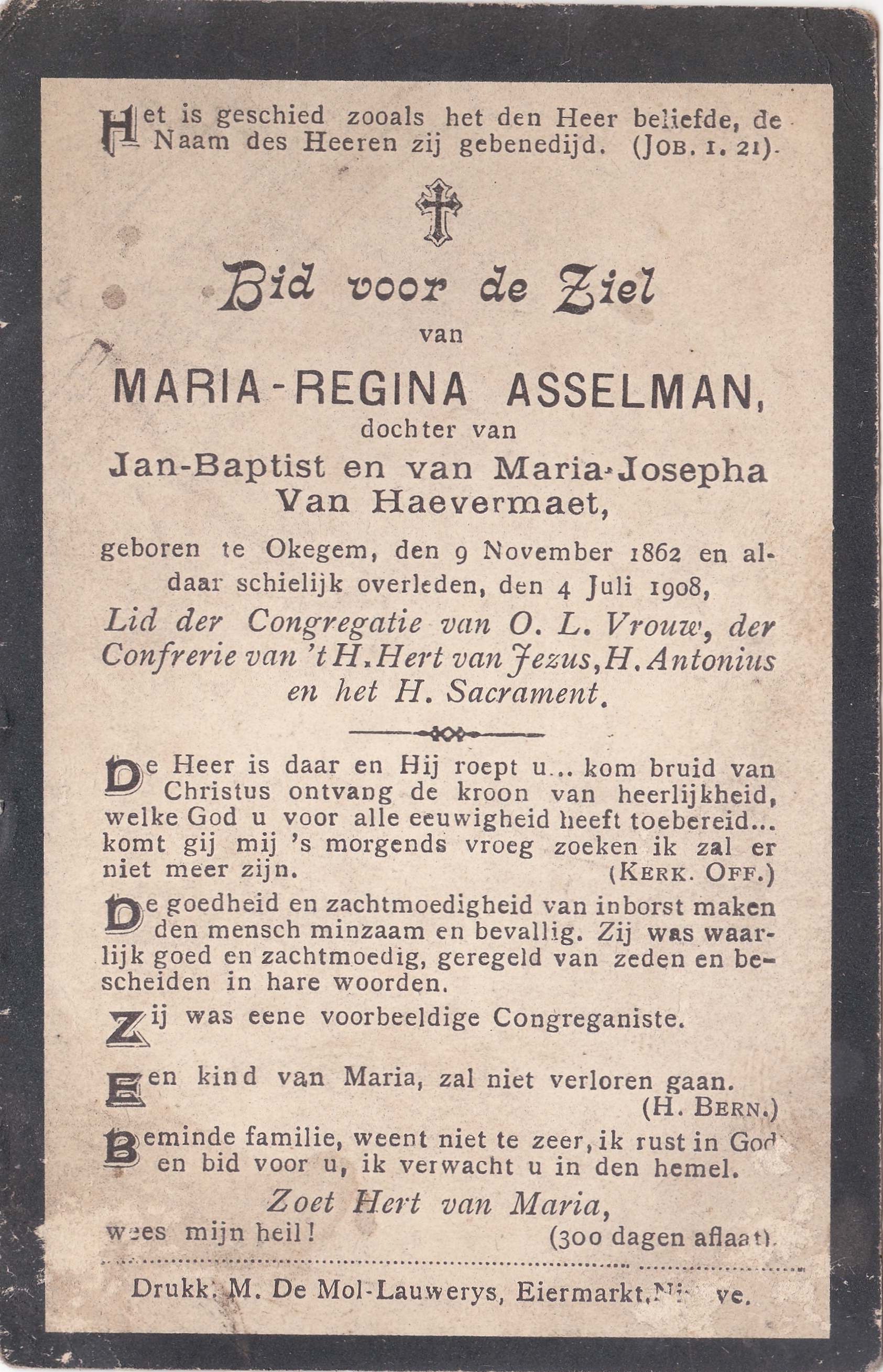 Asselman Maria Regina