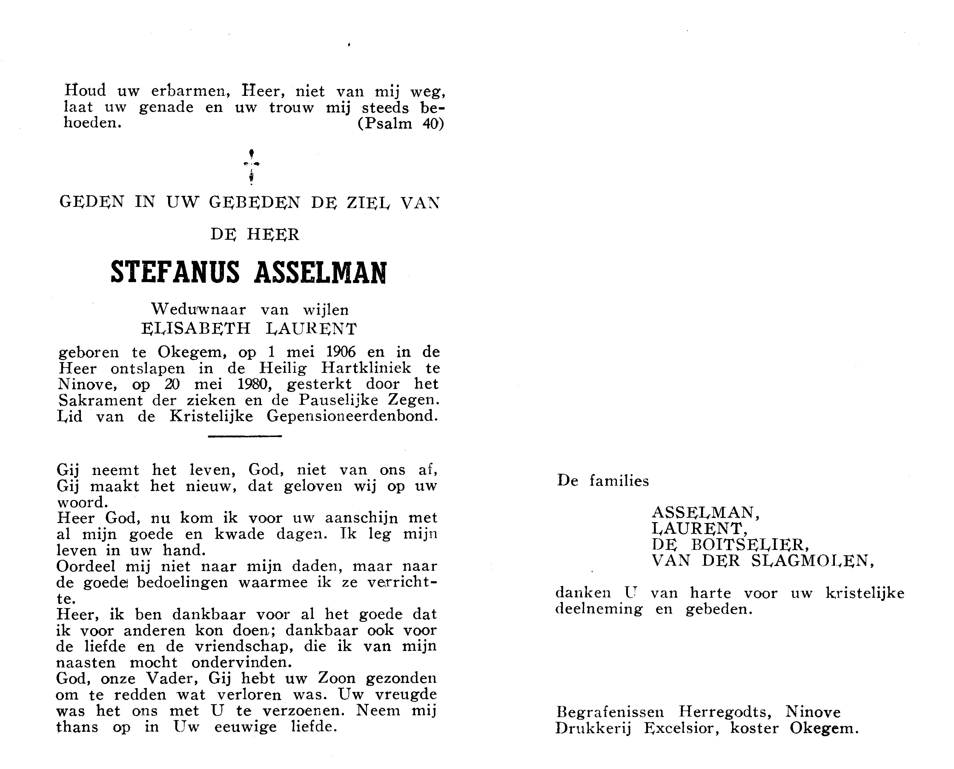 Asselman Stefanus