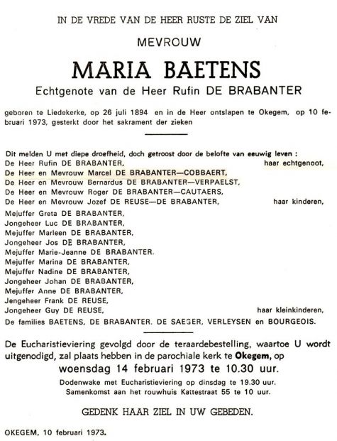 Baetens Maria   