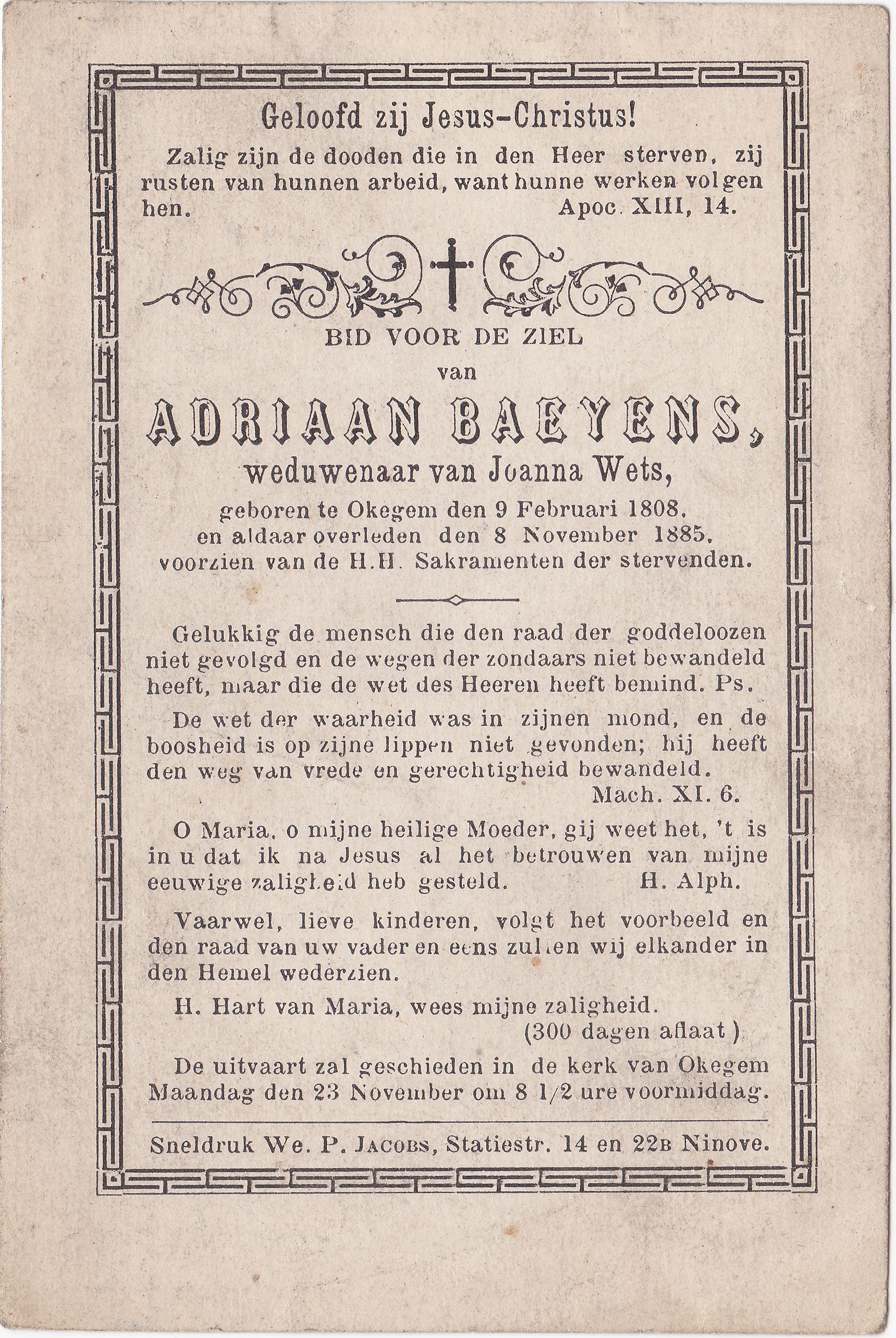 Baeyens Adriaan