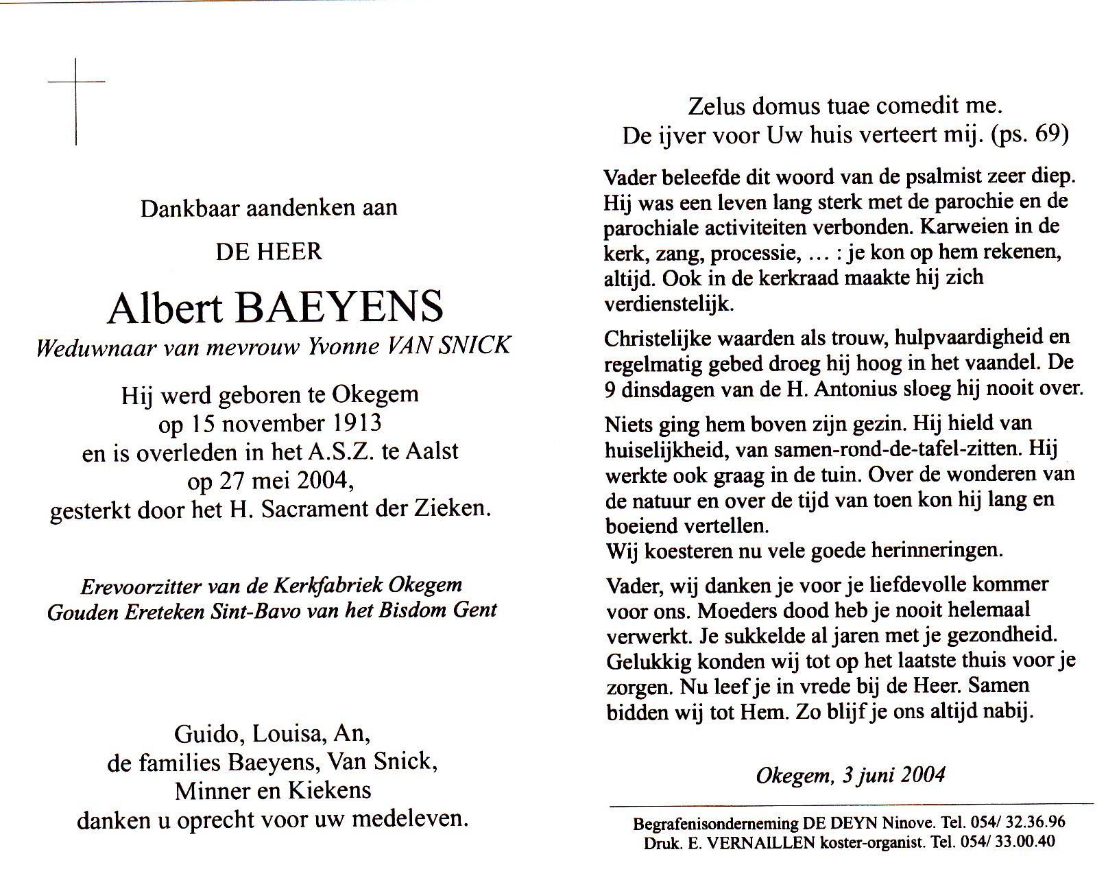 Baeyens Albert