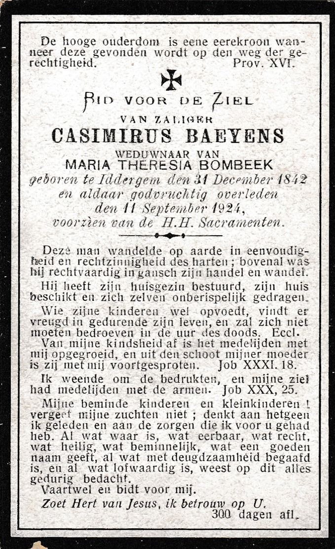 Baeyens Casimirus