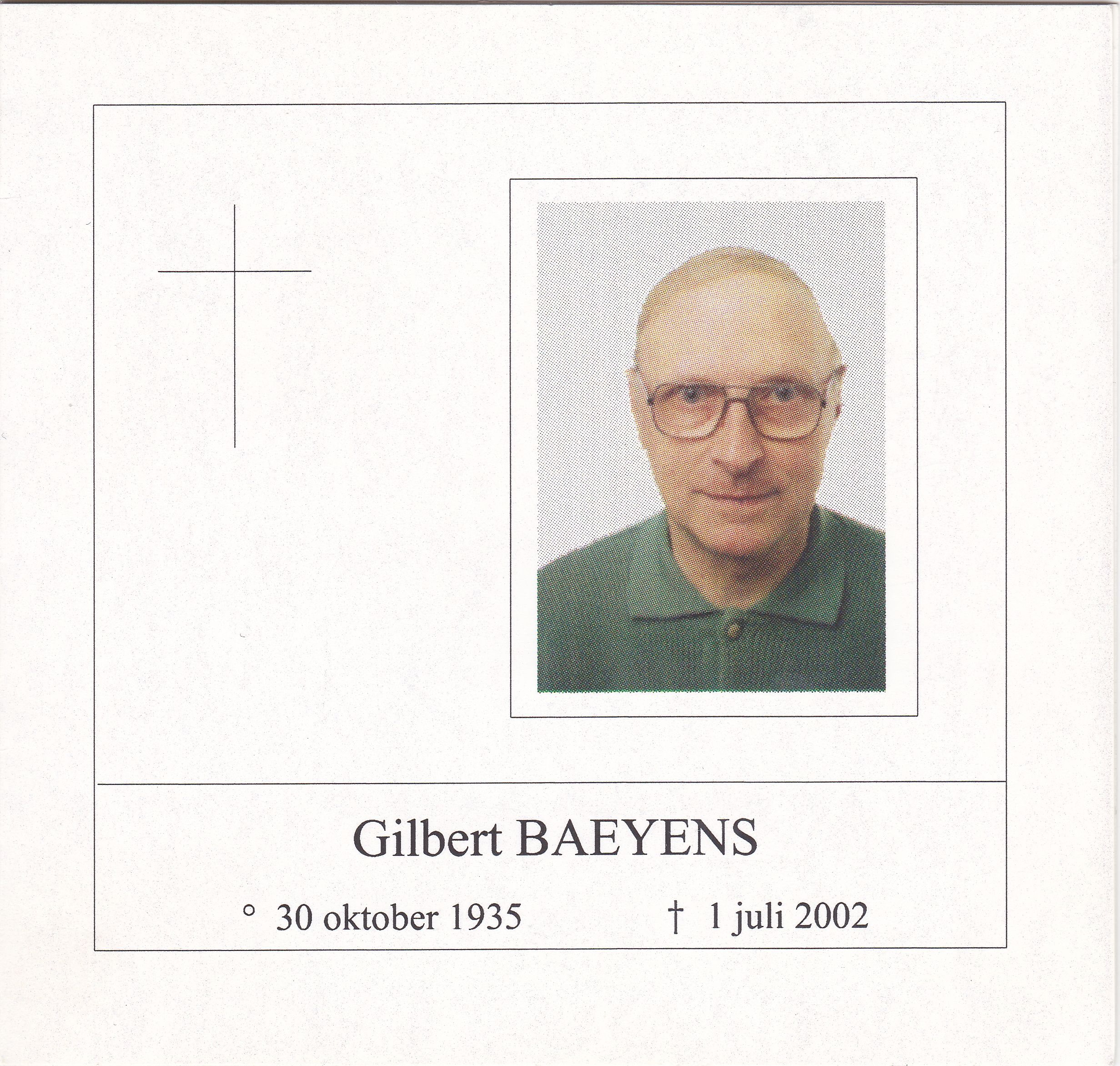 Baeyens Gilbert 