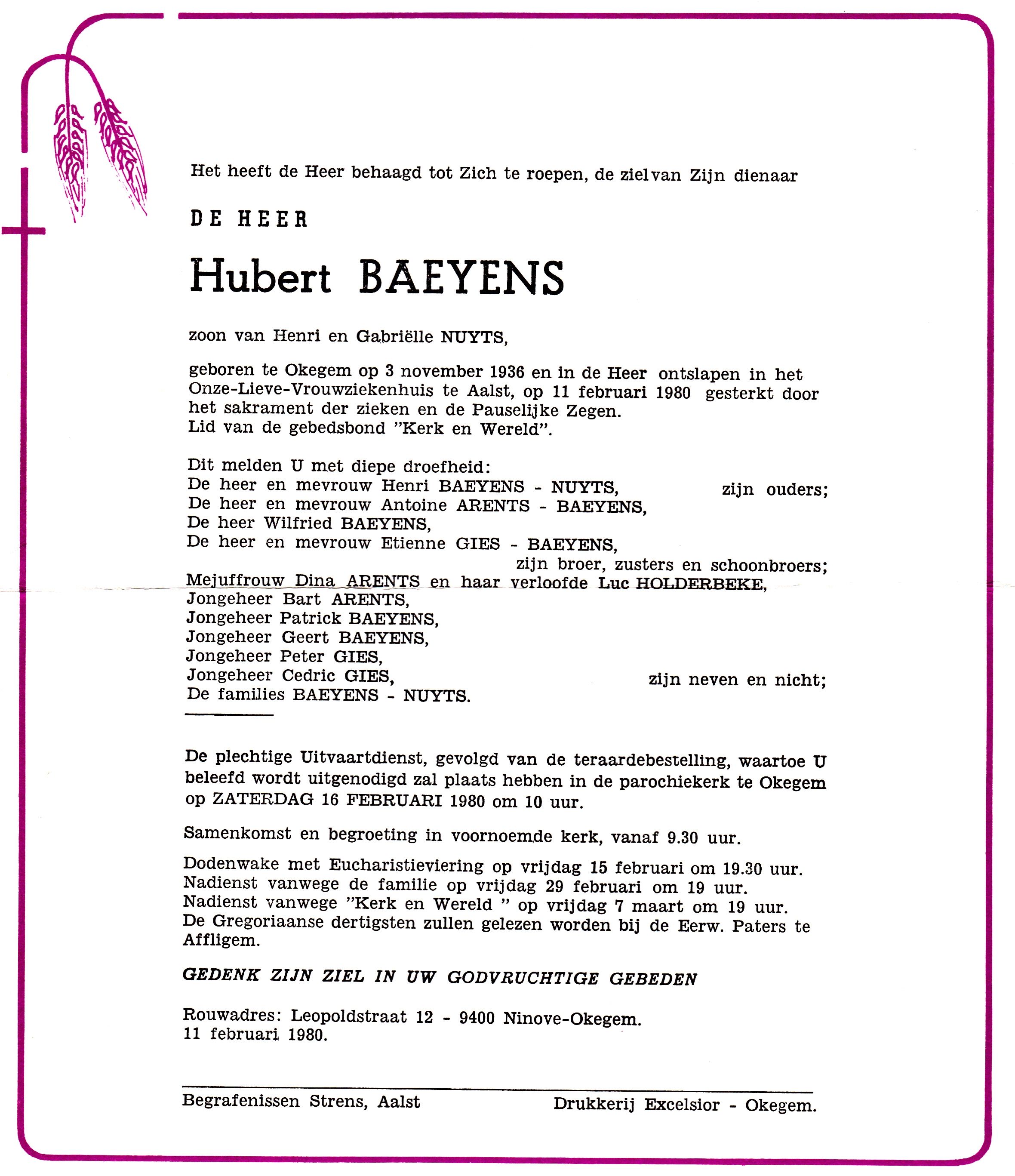 Baeyens Hubert 