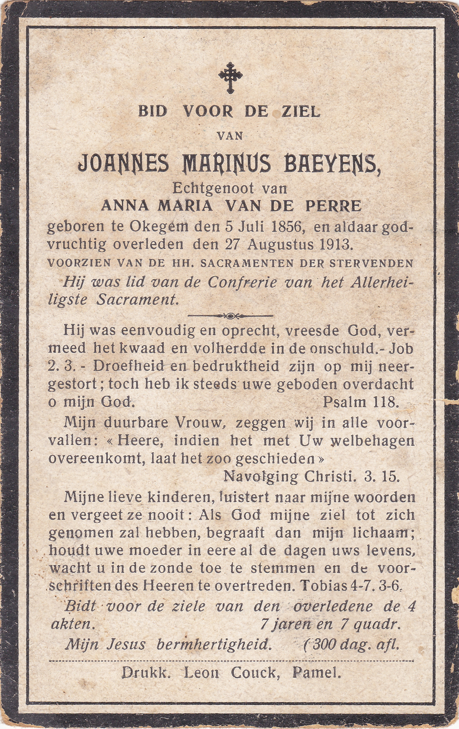 Baeyens Joannes Marinus