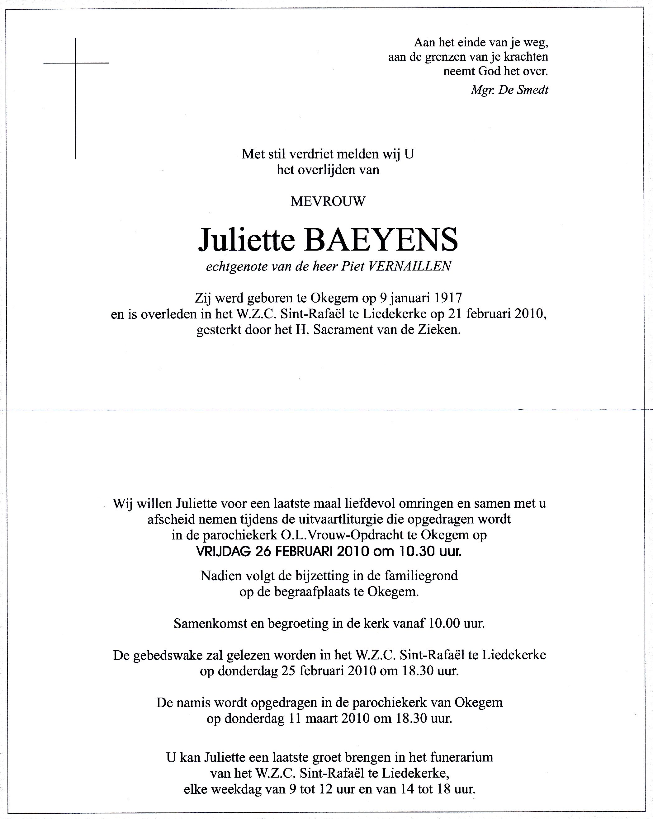 Baeyens Juliette    