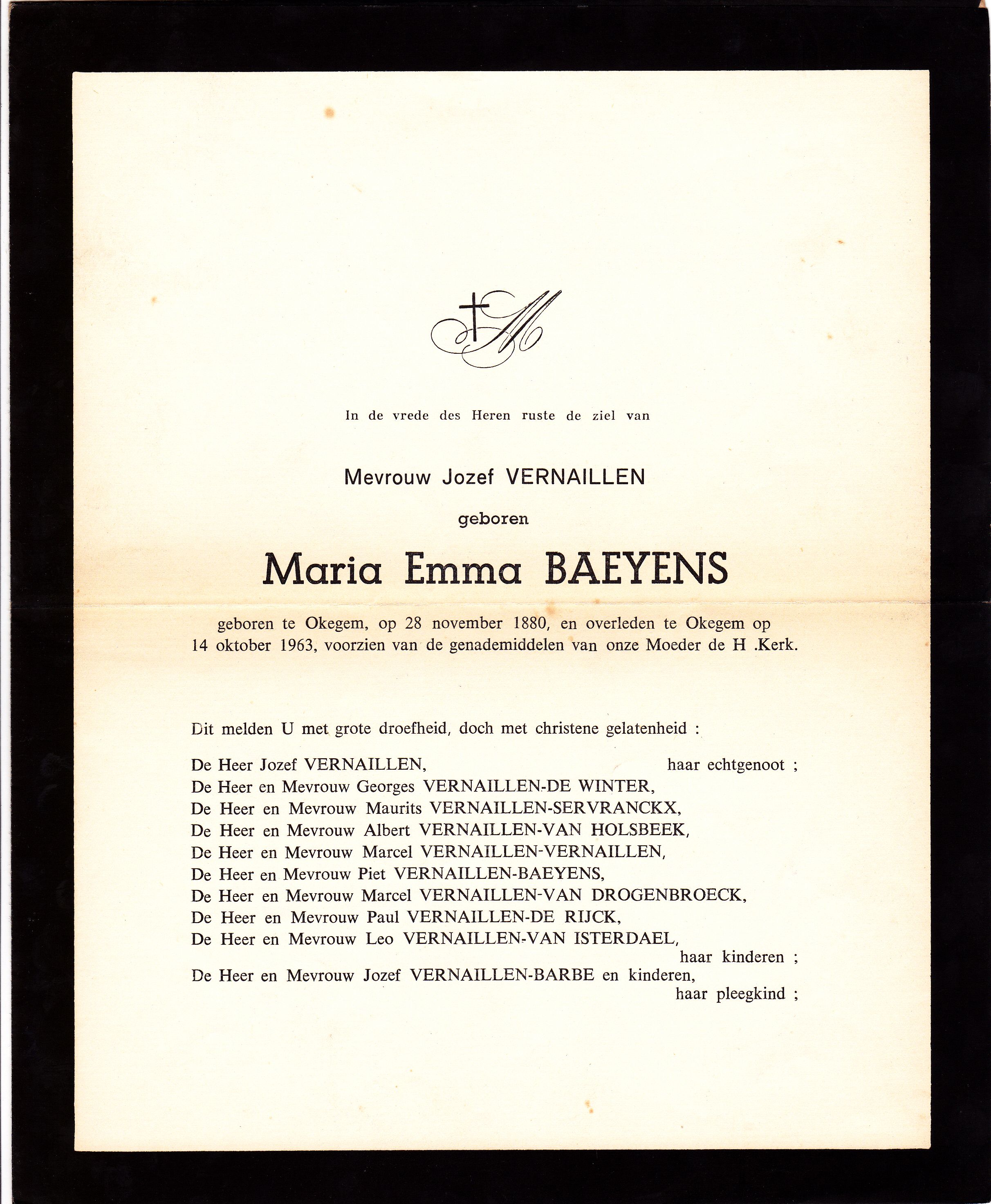 Baeyens Maria Emma  