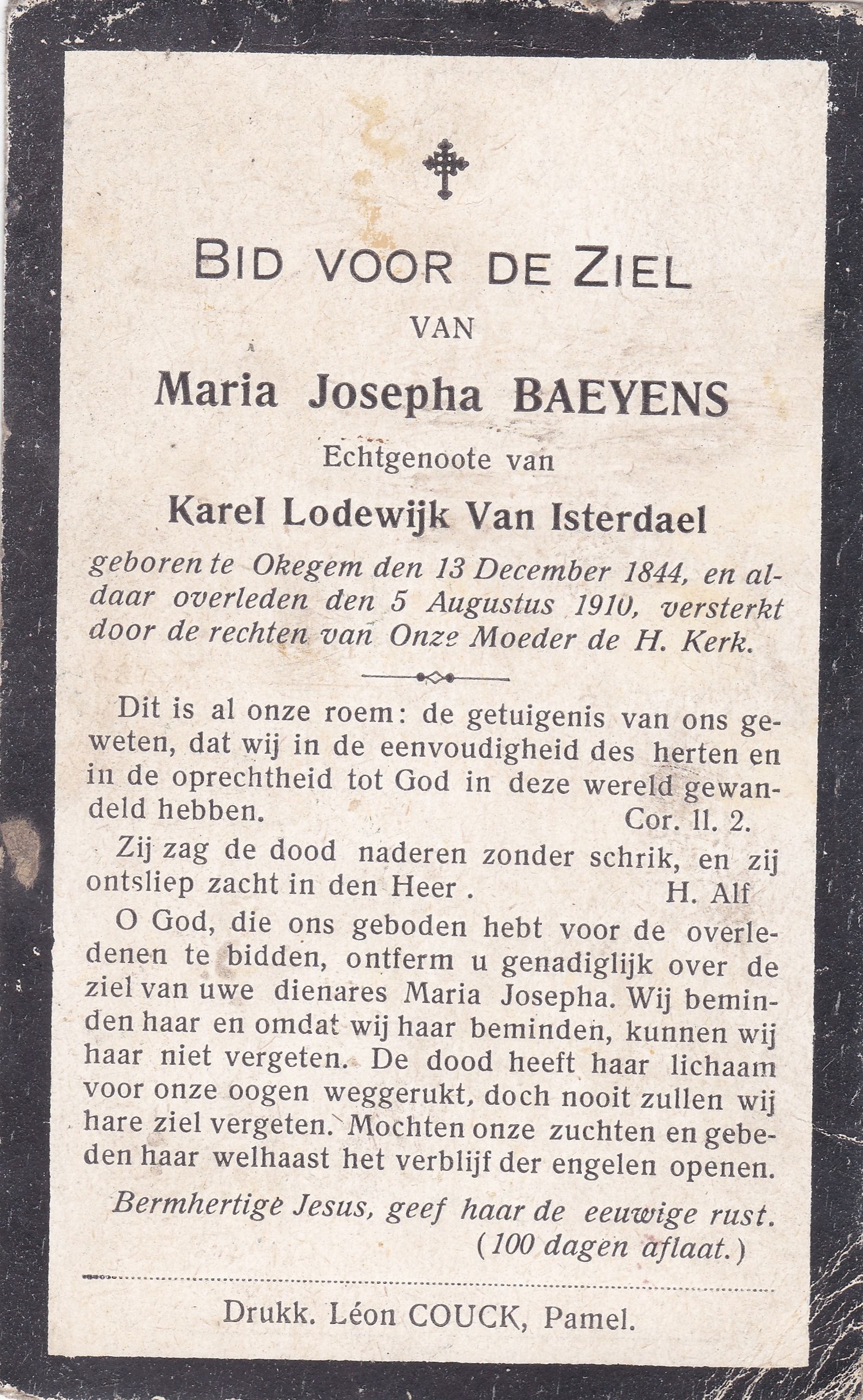 Baeyens Maria Josepha