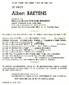 Baeyens Albert