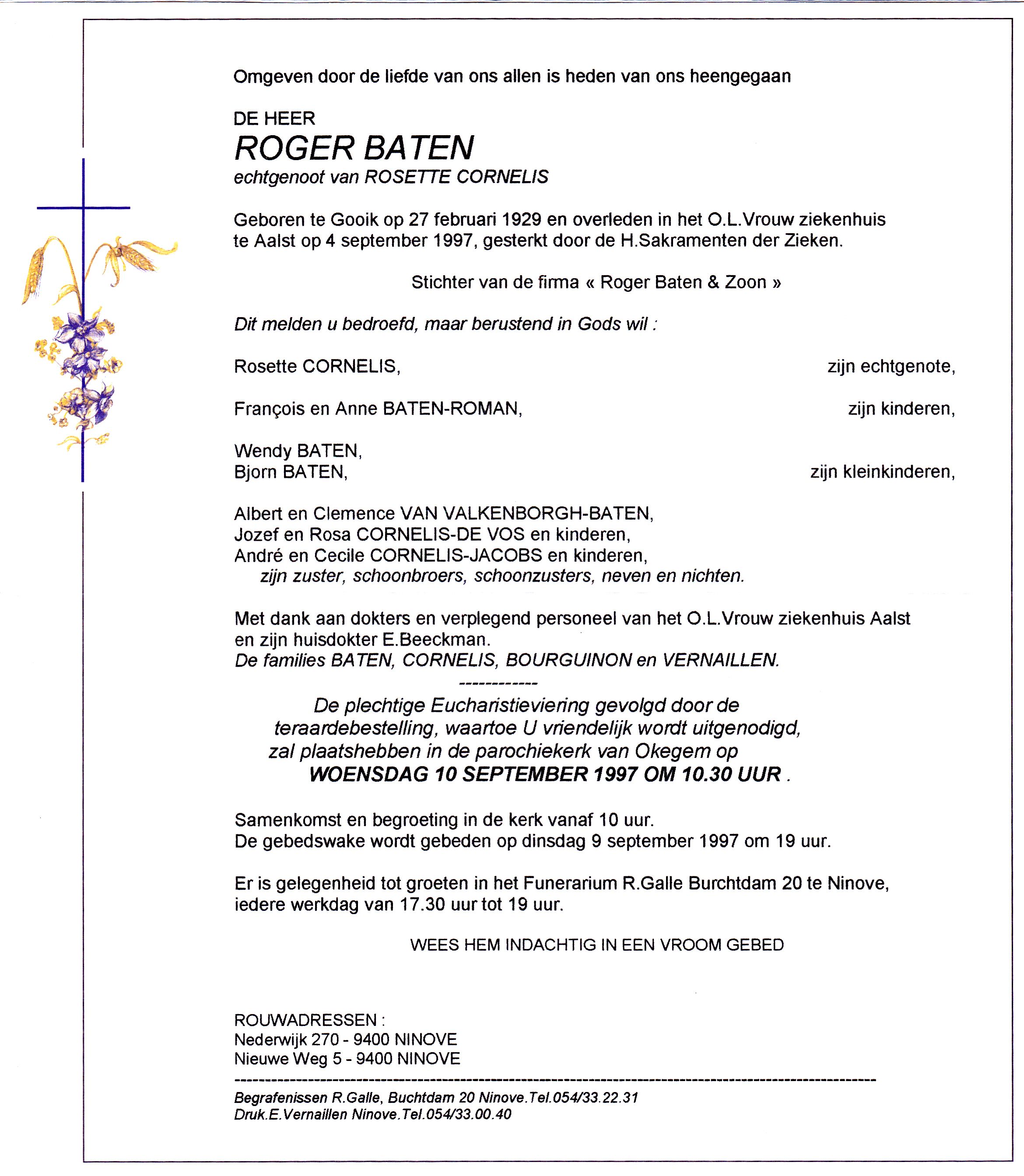 Baten Roger 