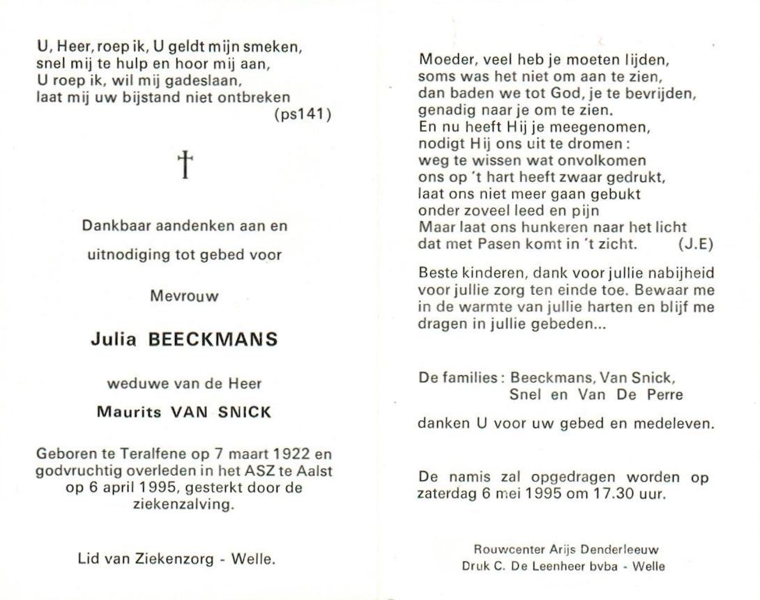 Beeckmans Julia