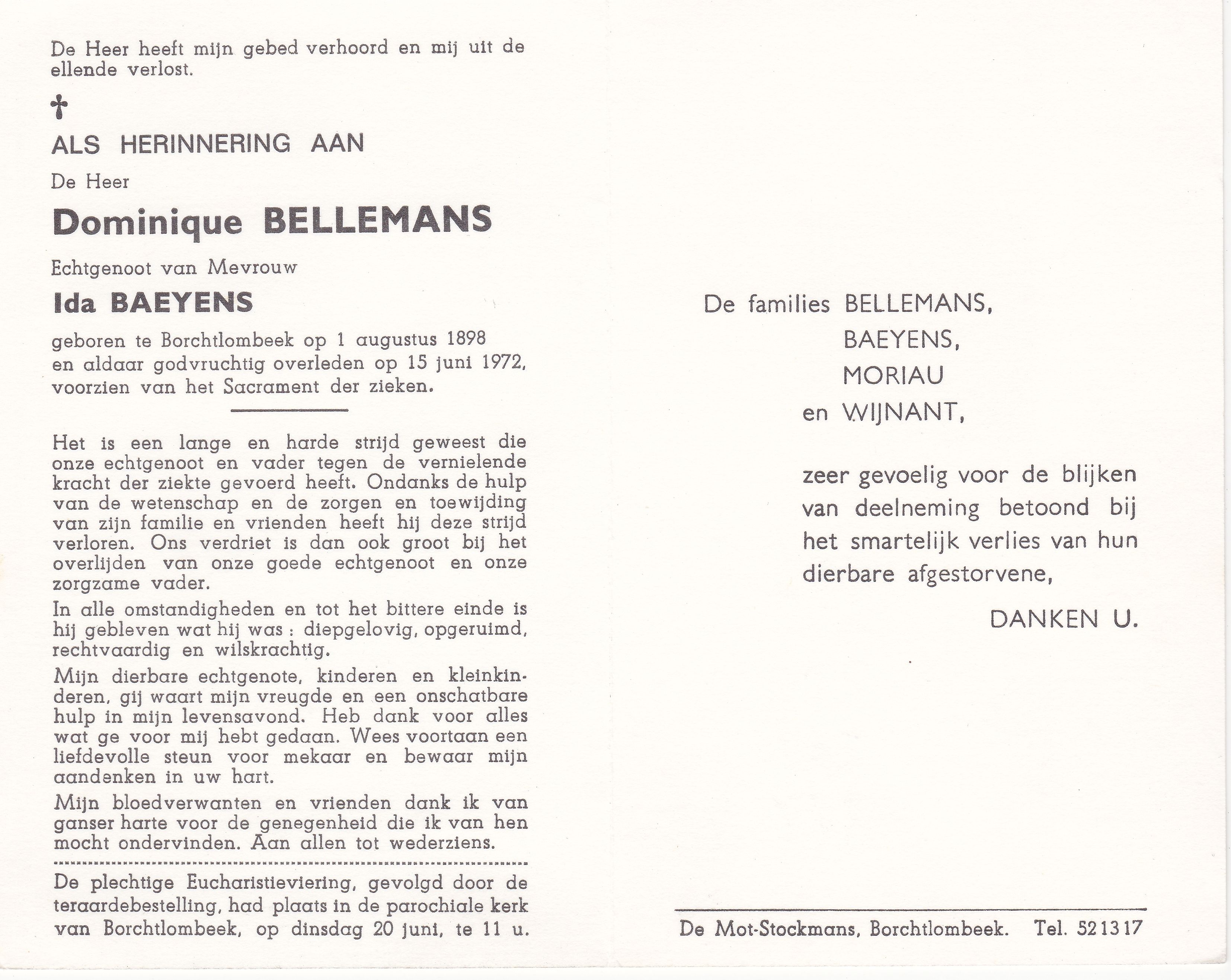 Bellemans Dominique