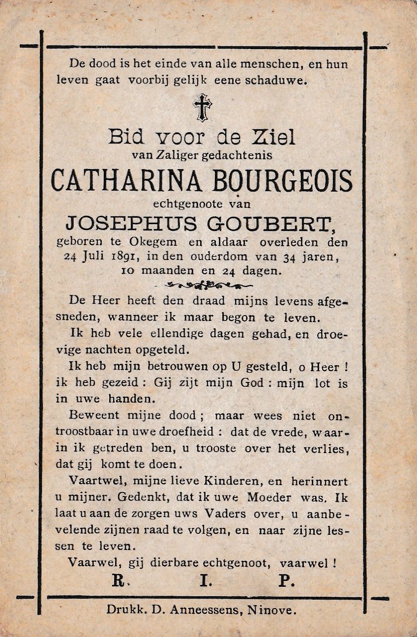 Bourgeois Catharina