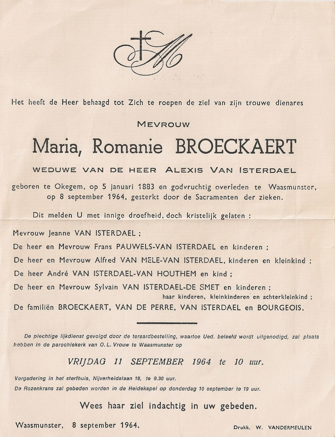 Broeckaert Maria Romanie