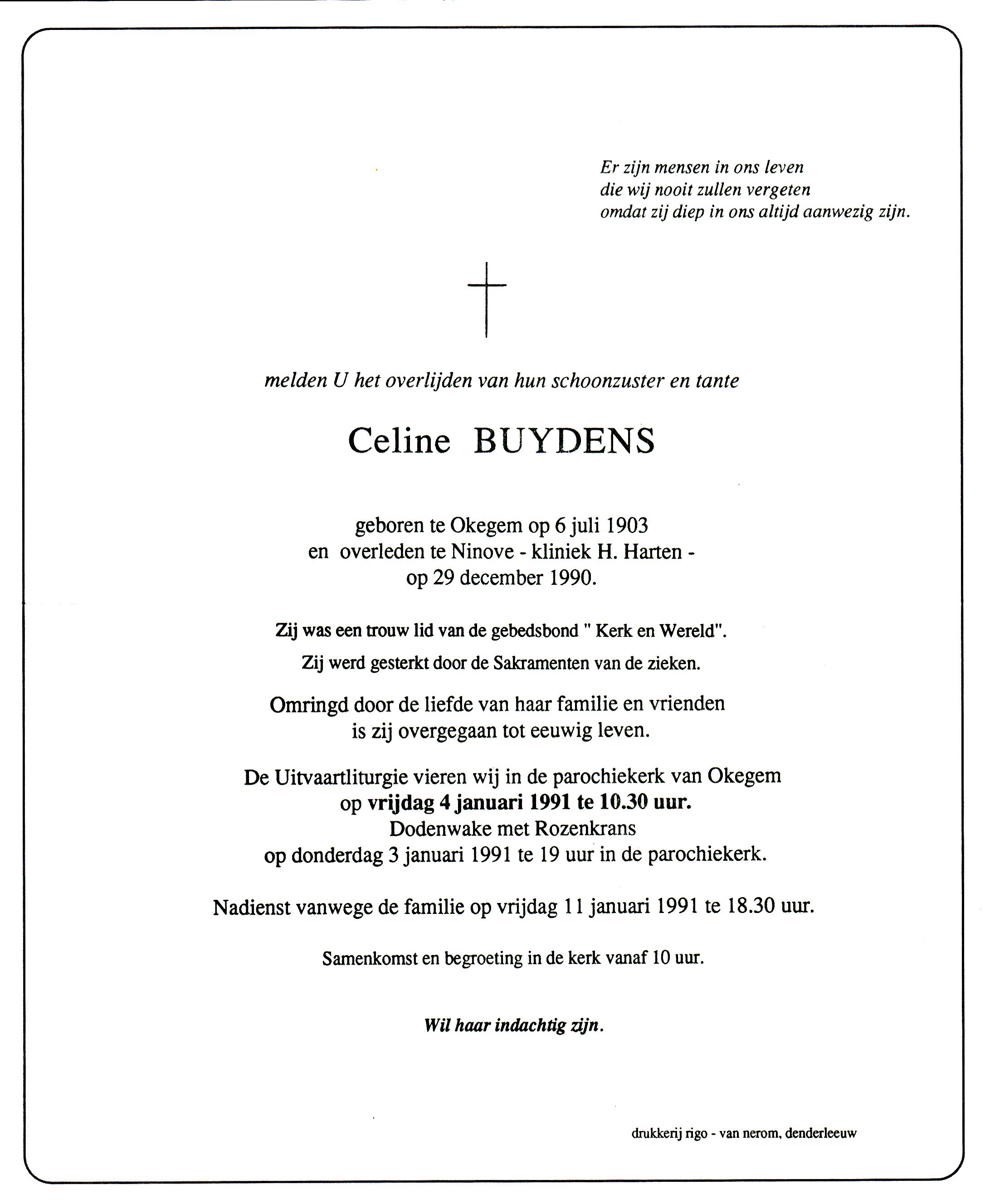 Buydens Celine  