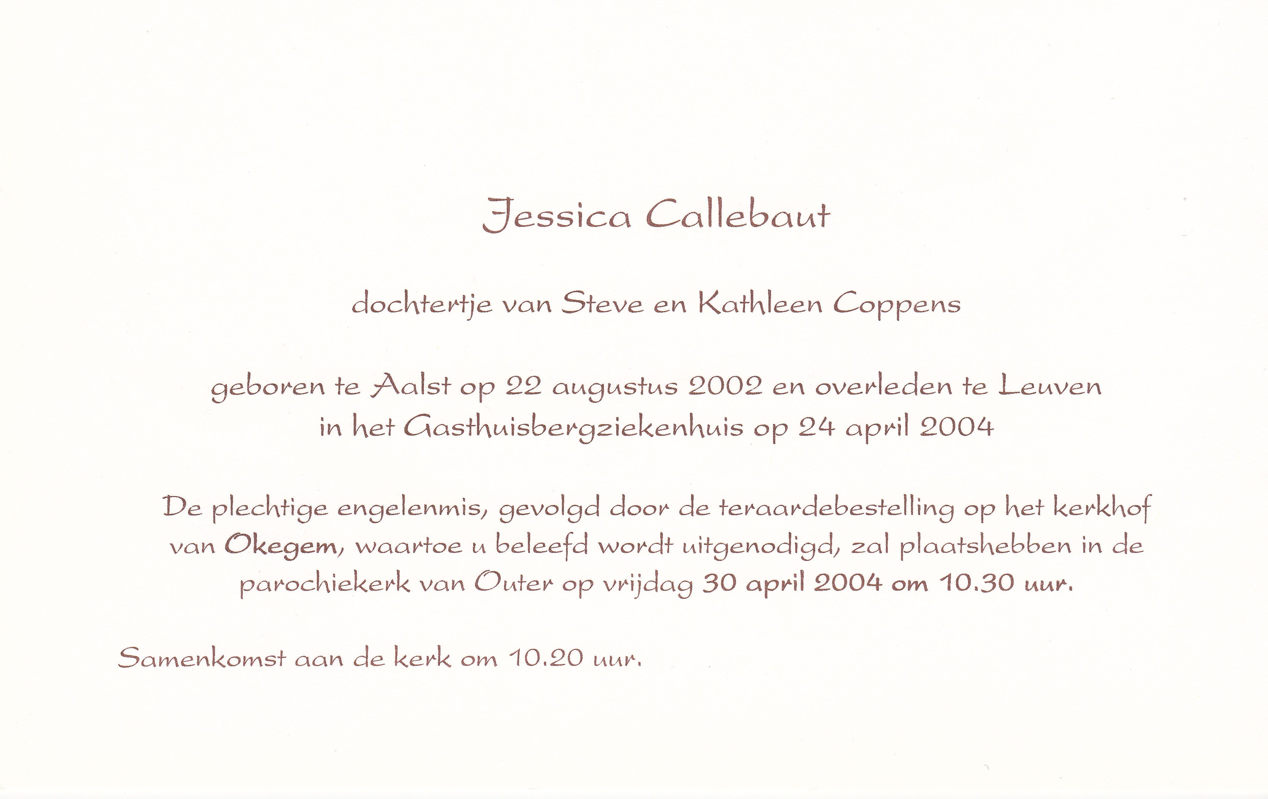 Callebaut Jessica   