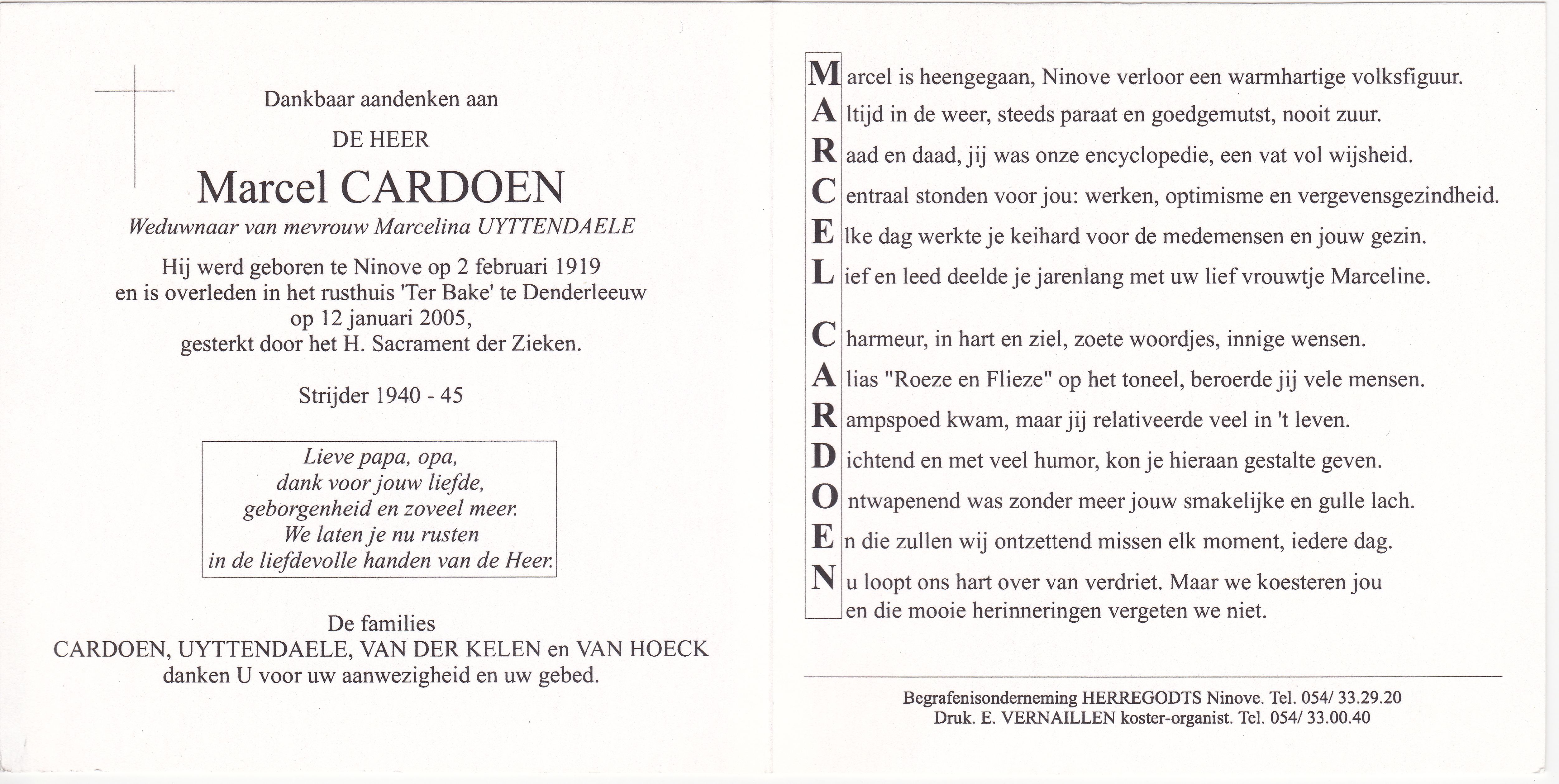 Cardoen Marcel