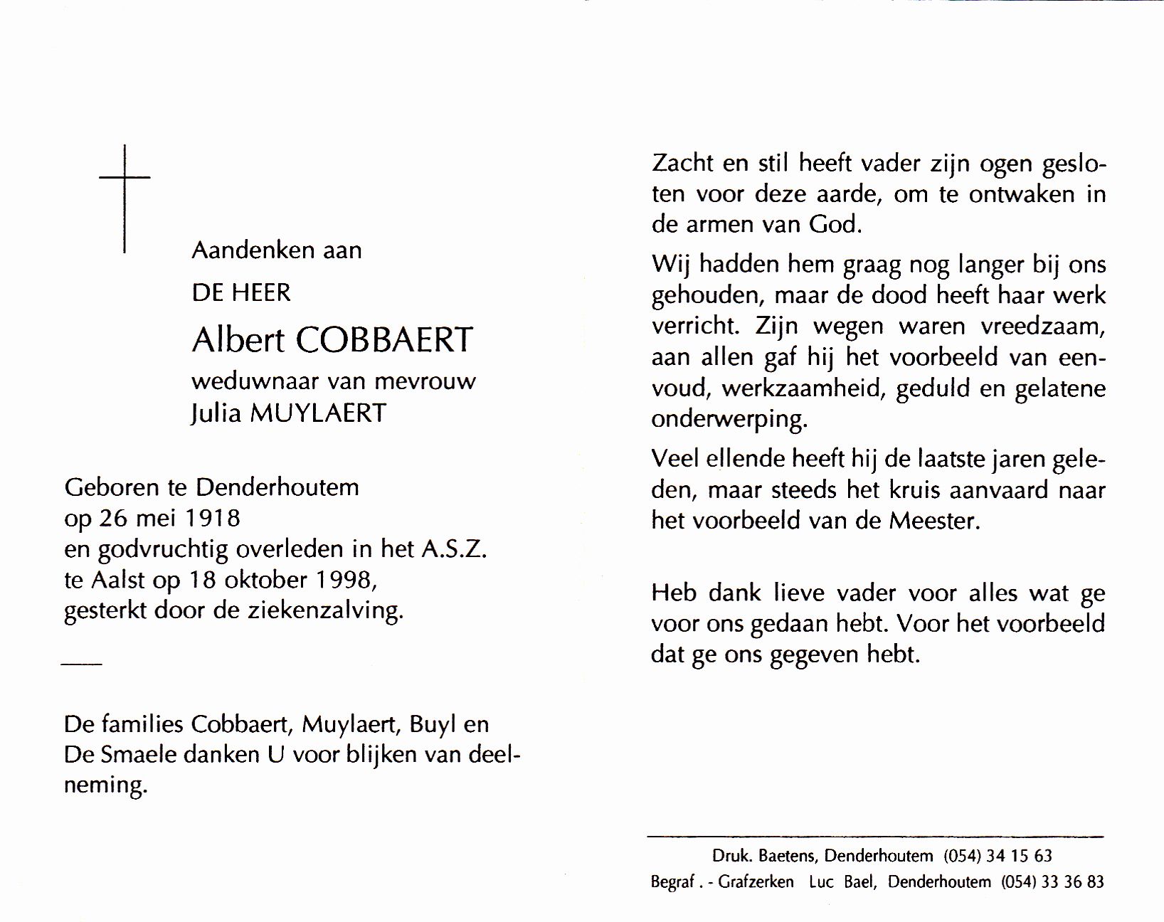 Cobbaert Albert