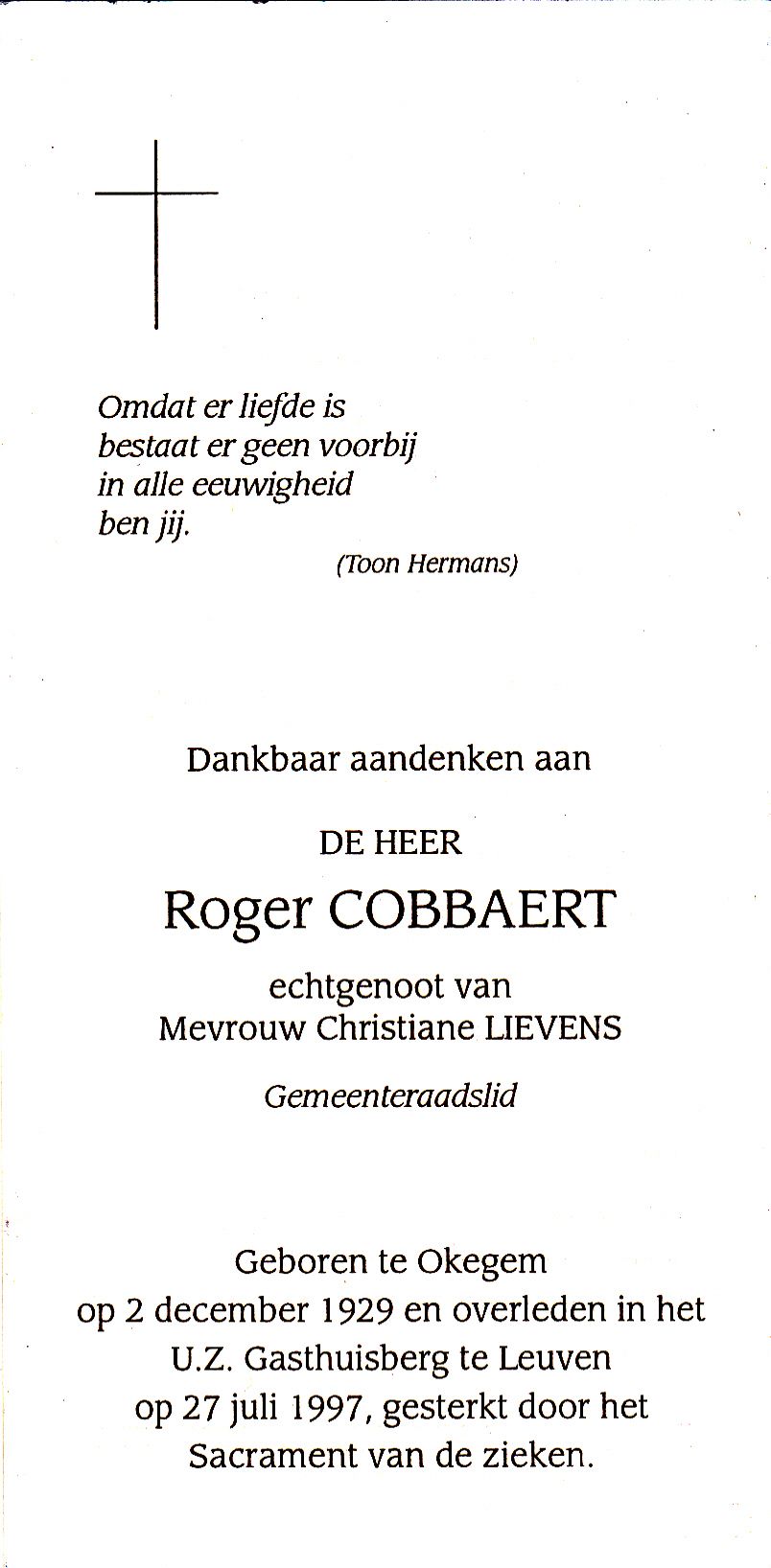 Cobbaert Roger 