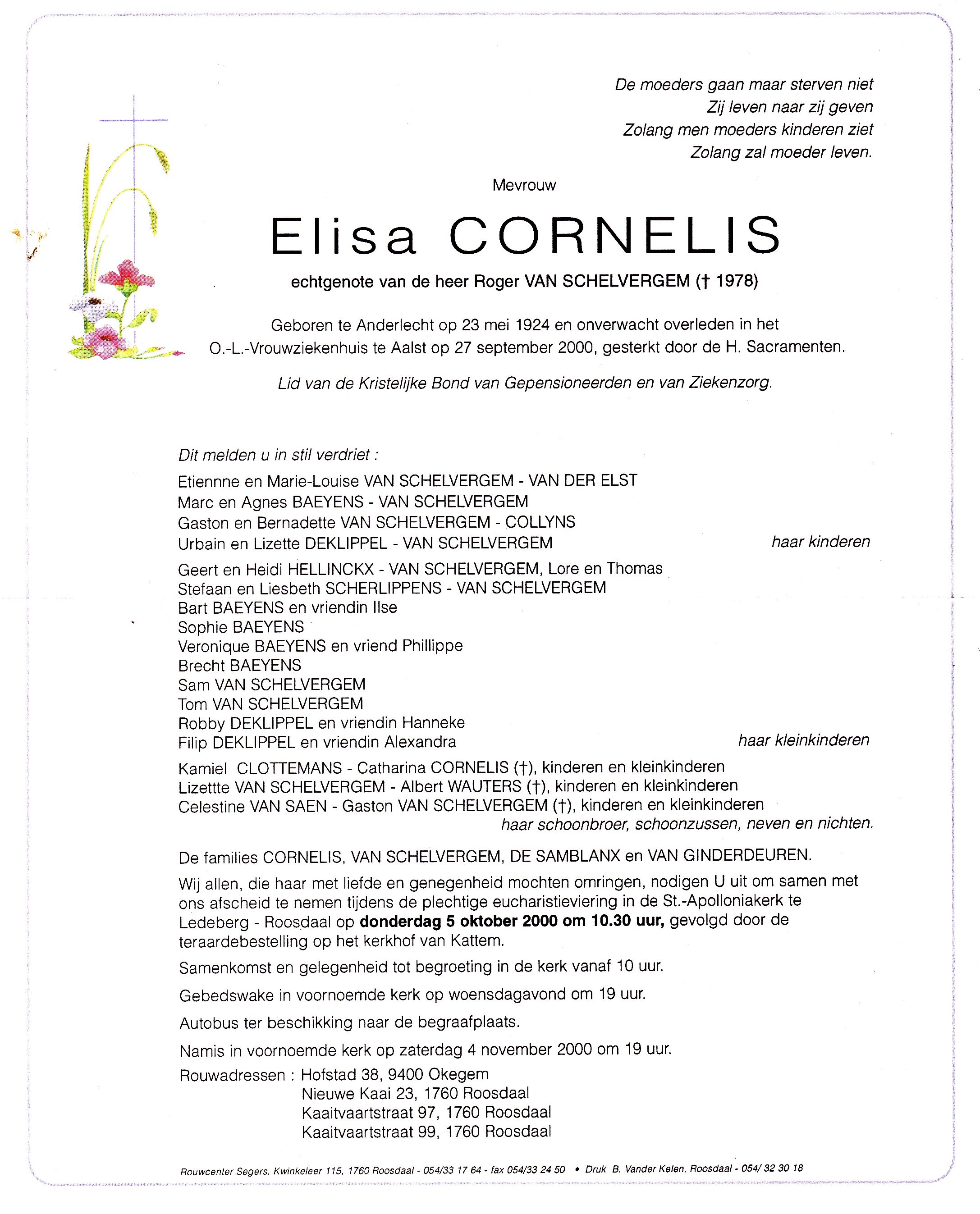 Cornelis Elisa 