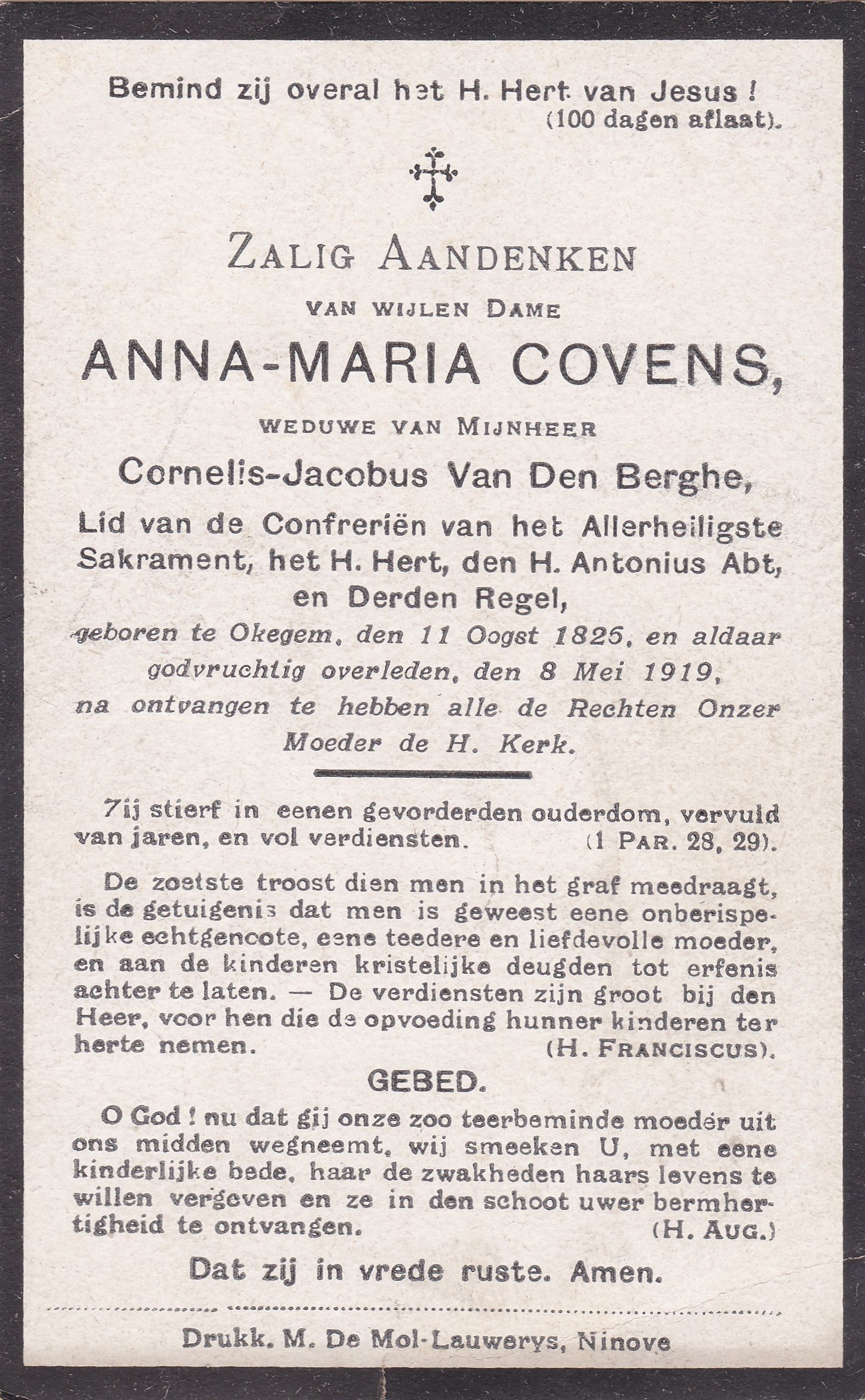 Covens Anna Maria