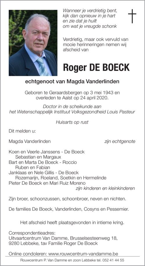 De Boeck Roger