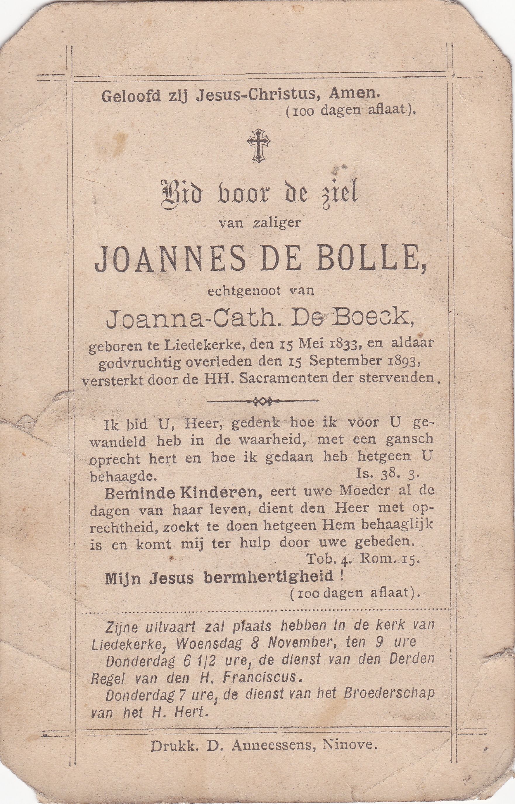 De Bolle Joannes