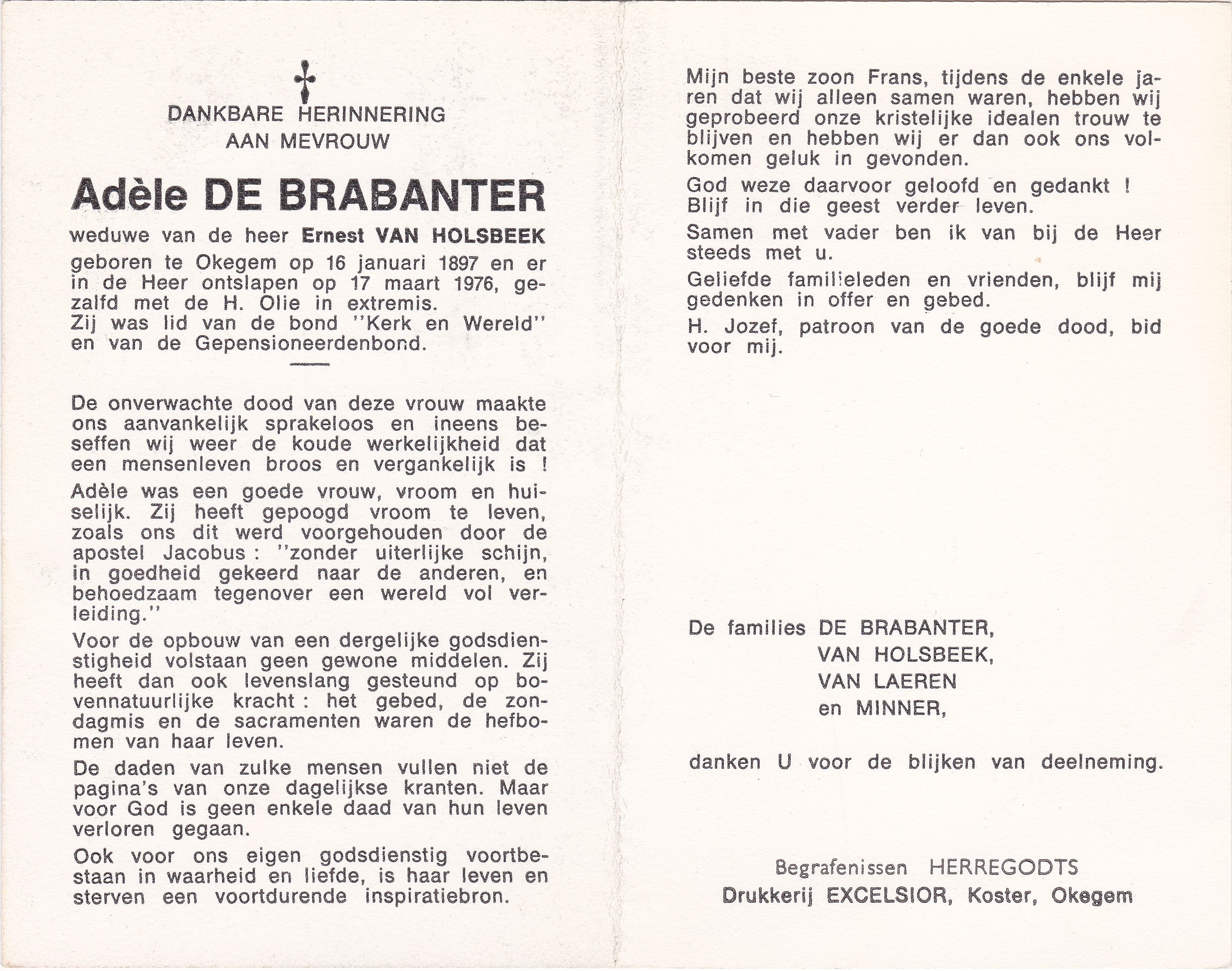 De Brabanter Adèle
