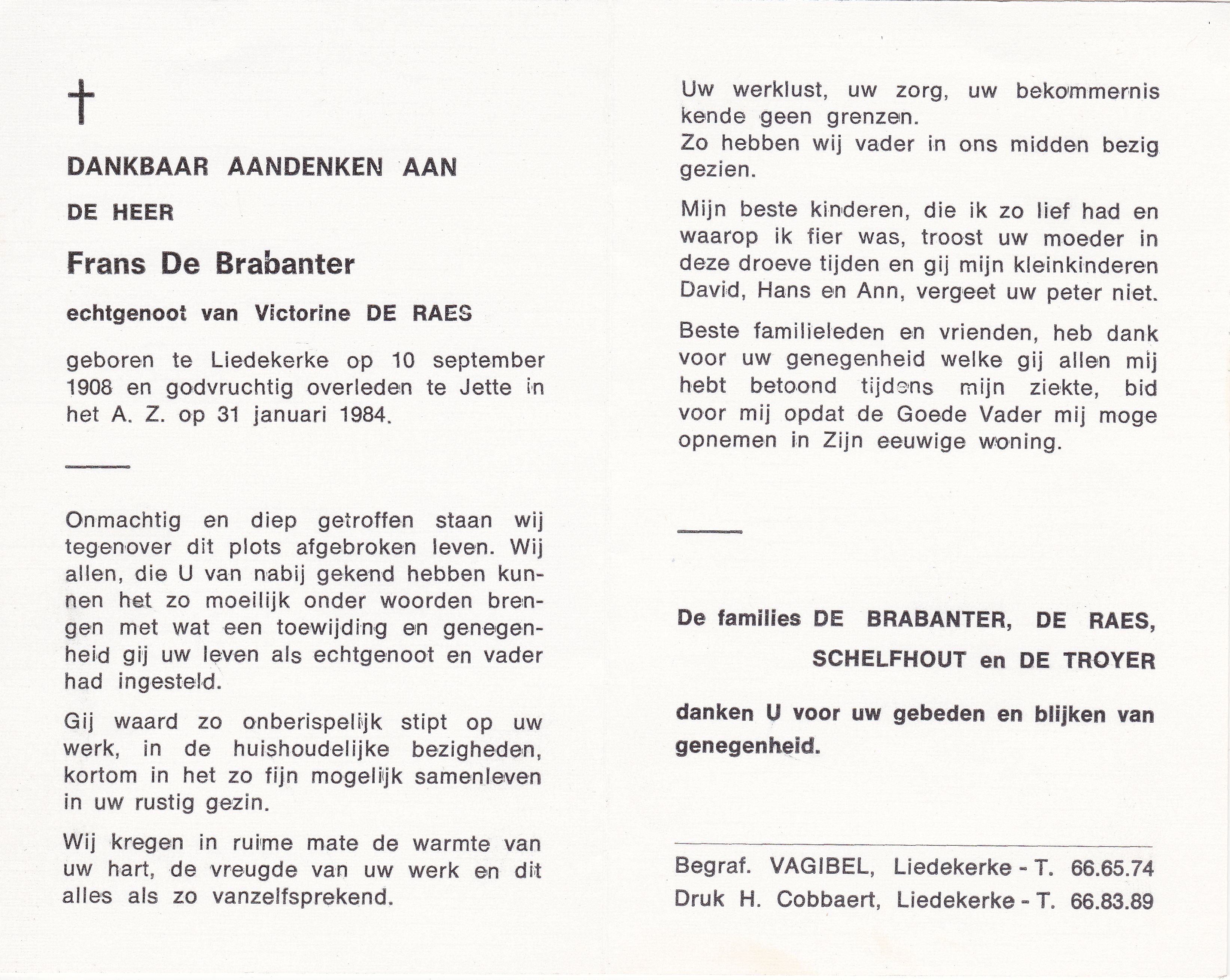De Brabanter Frans