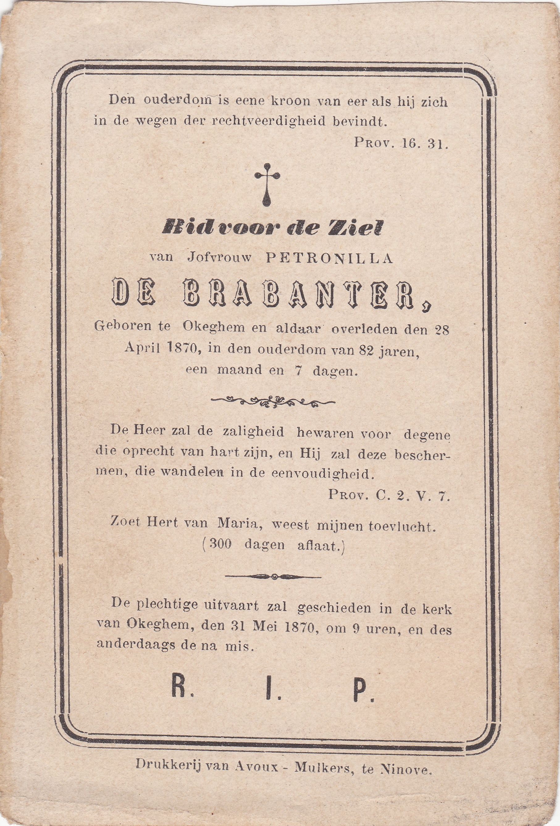De Brabanter Petronilla