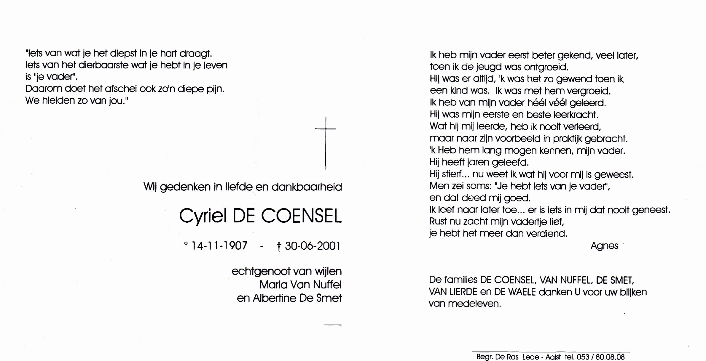 De Coensel Cyriel