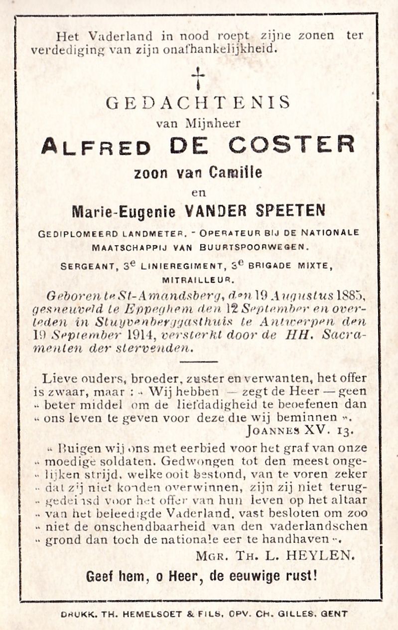 De Coster Alfred 